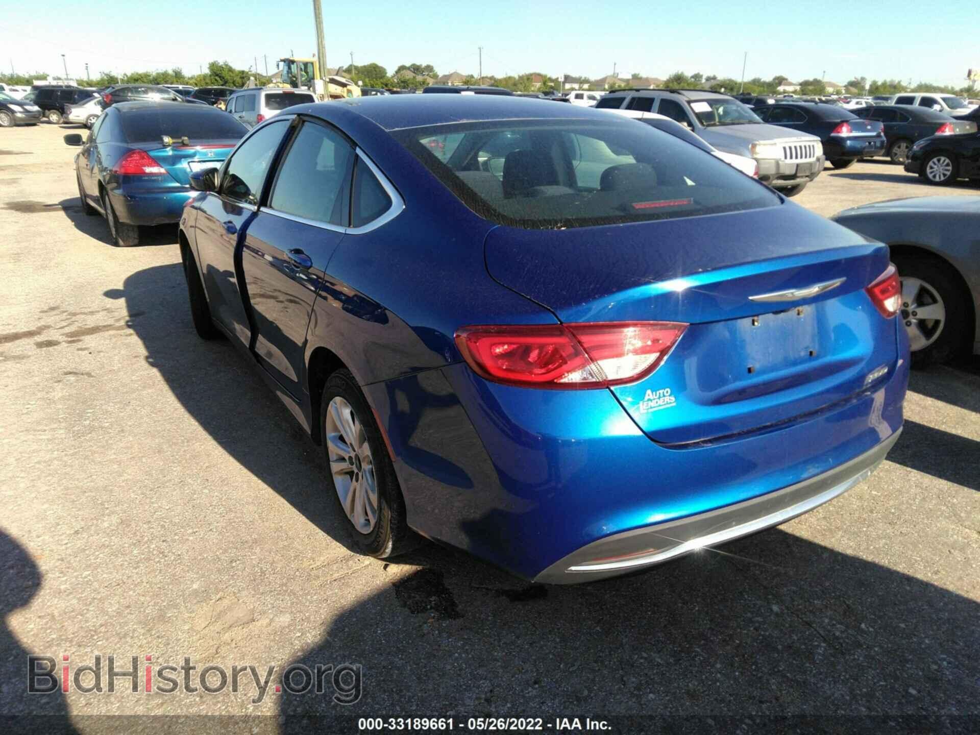 2015 CHRYSLER 200 - VIN: 1C3CCCAB8FN697990 - Фото 3