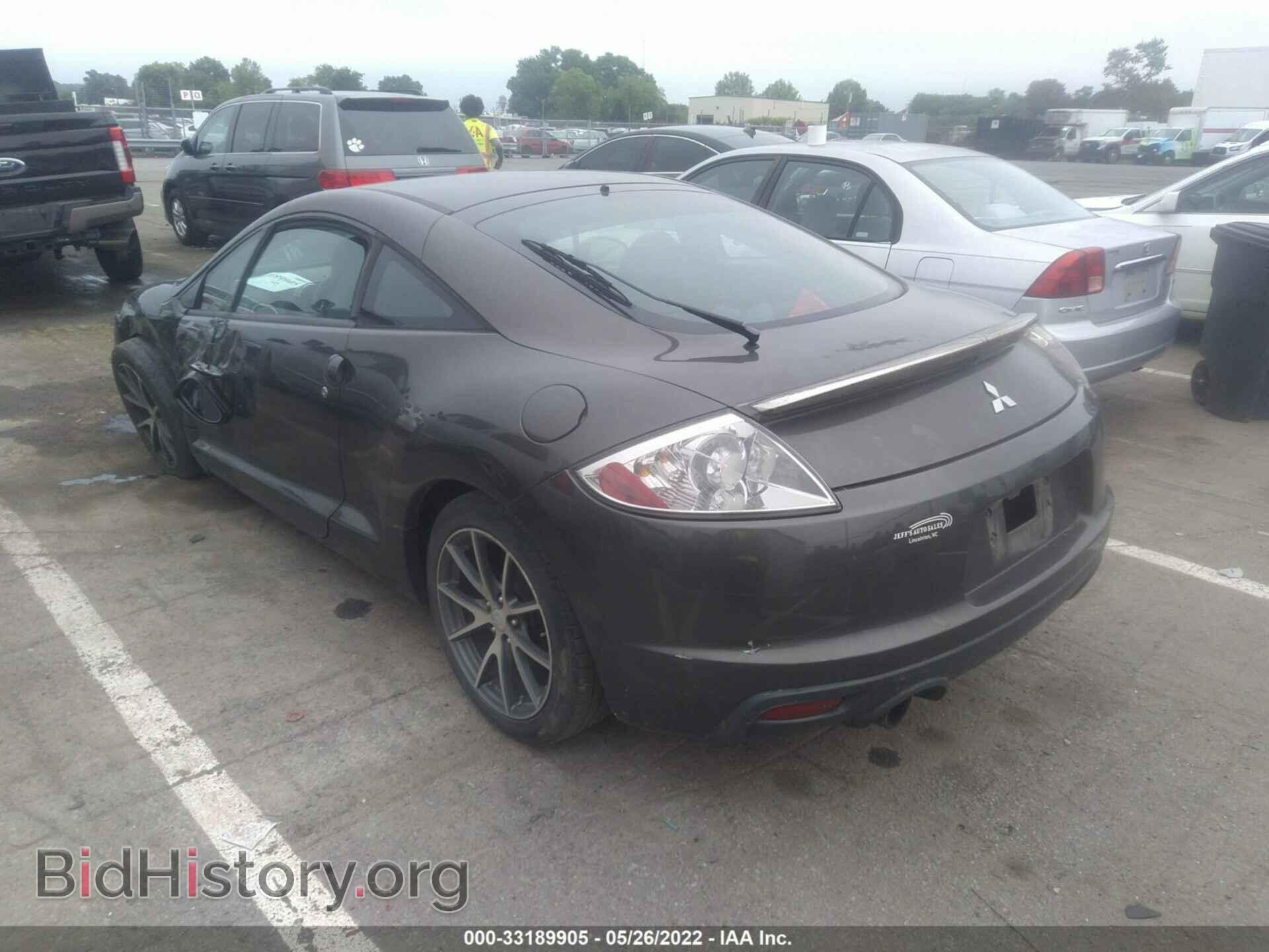 2012 MITSUBISHI ECLIPSE - VIN: 4A31K5DF4CE005359 - Фото 3