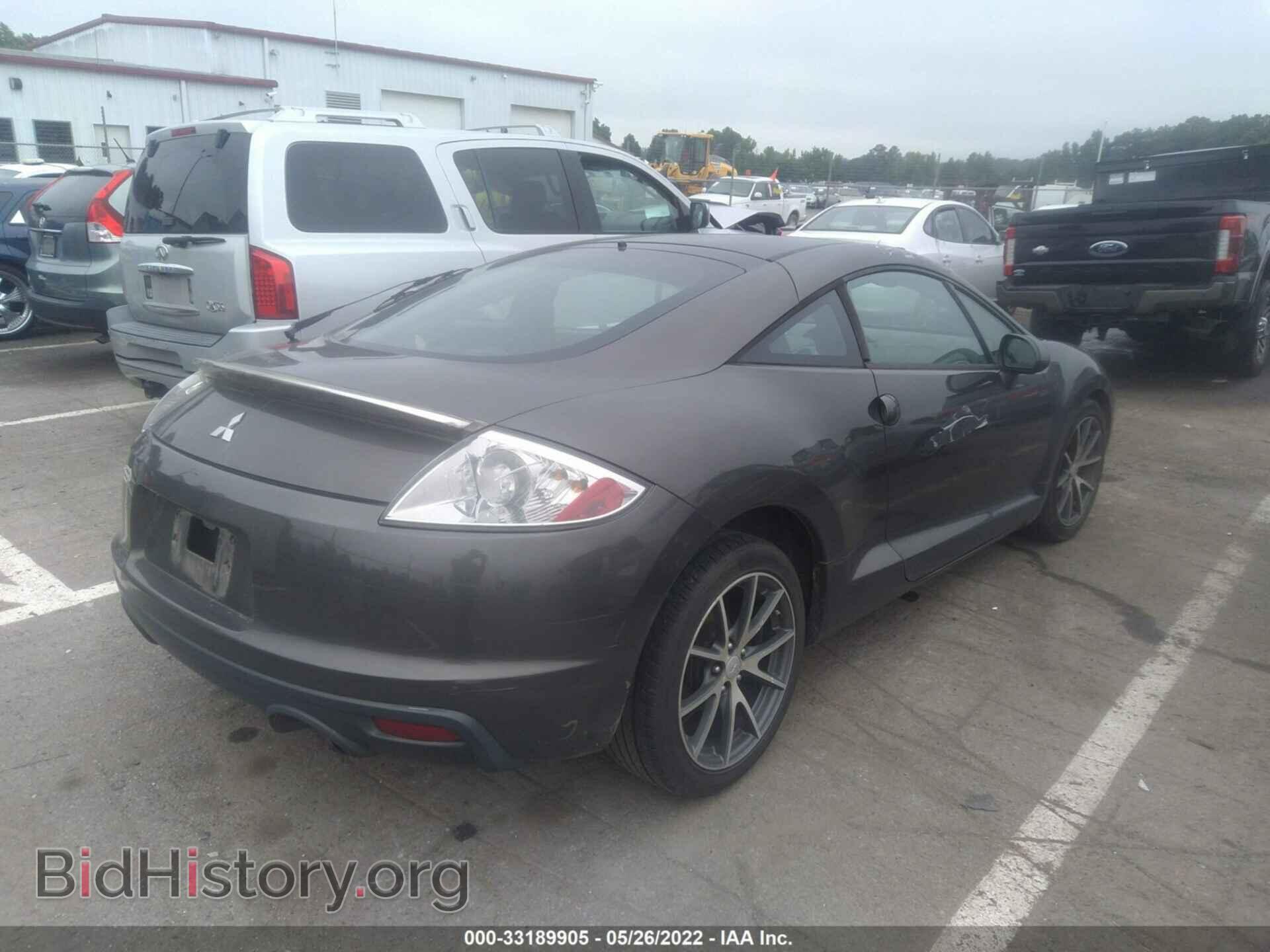 2012 MITSUBISHI ECLIPSE - VIN: 4A31K5DF4CE005359 - Фото 4