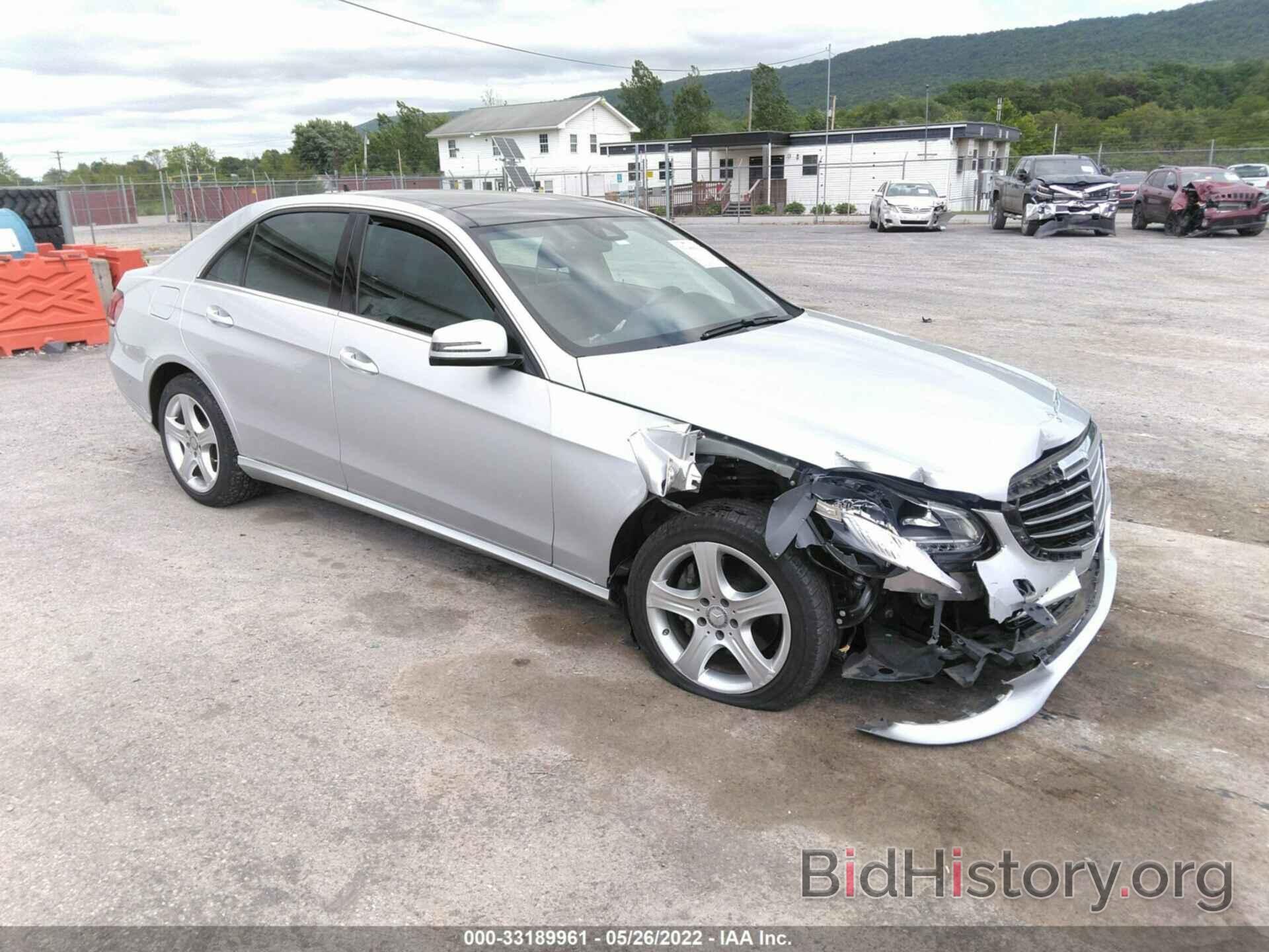 Photo WDDHF8JB5GB228418 - MERCEDES-BENZ E-CLASS 2016