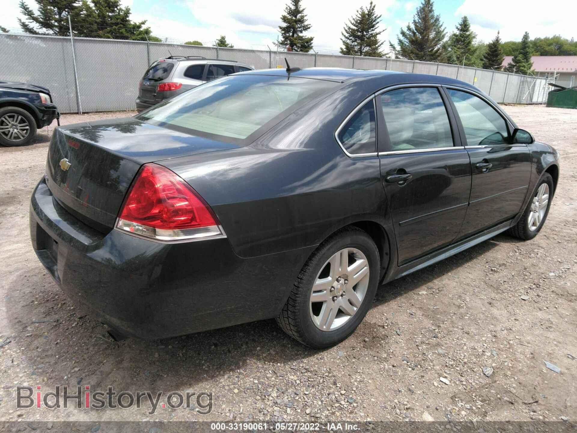 2012 CHEVROLET IMPALA - VIN: 2G1WG5E34C1330666 - Фото 4