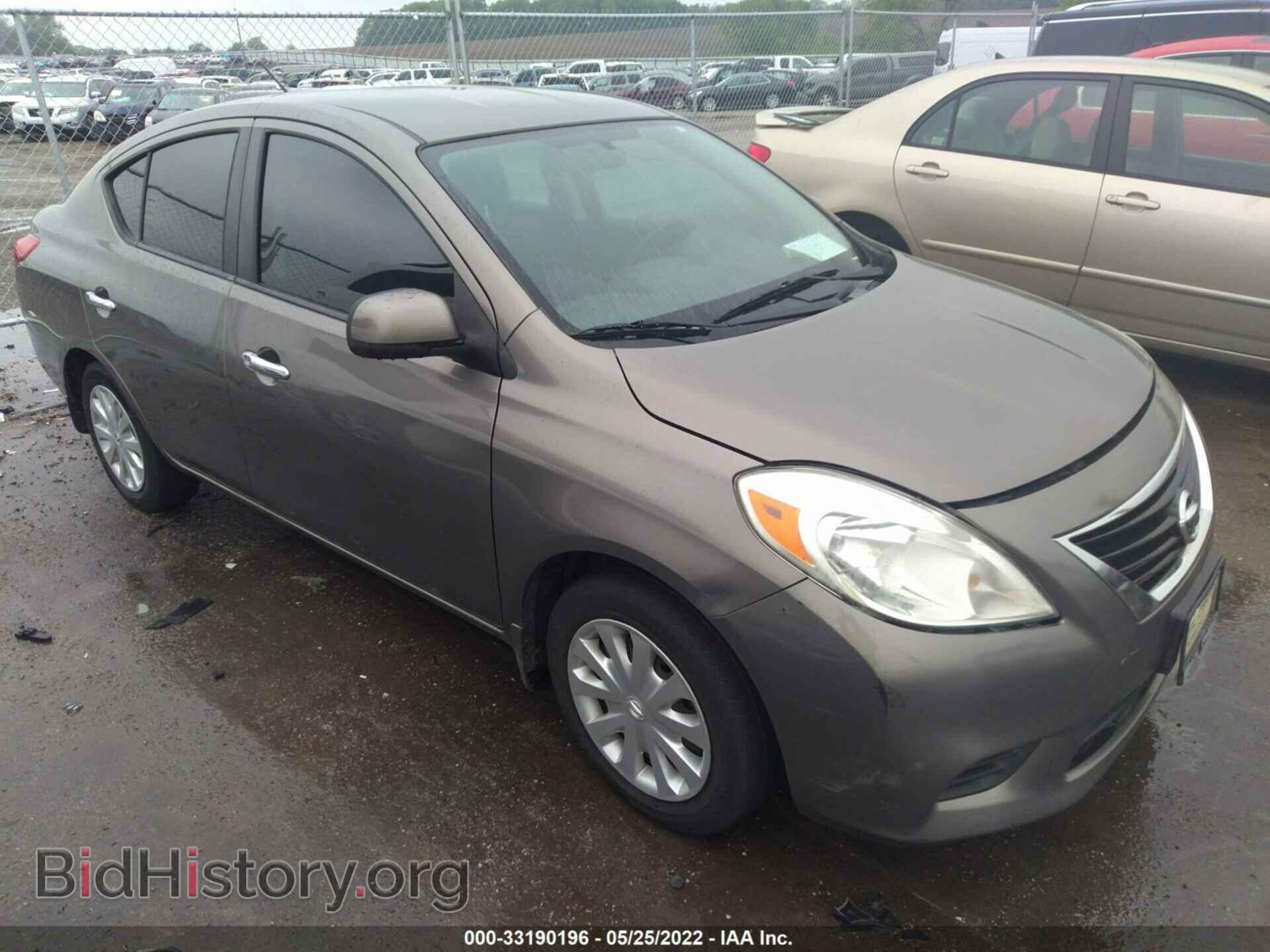 Фотография 3N1CN7AP4CL931663 - NISSAN VERSA 2012