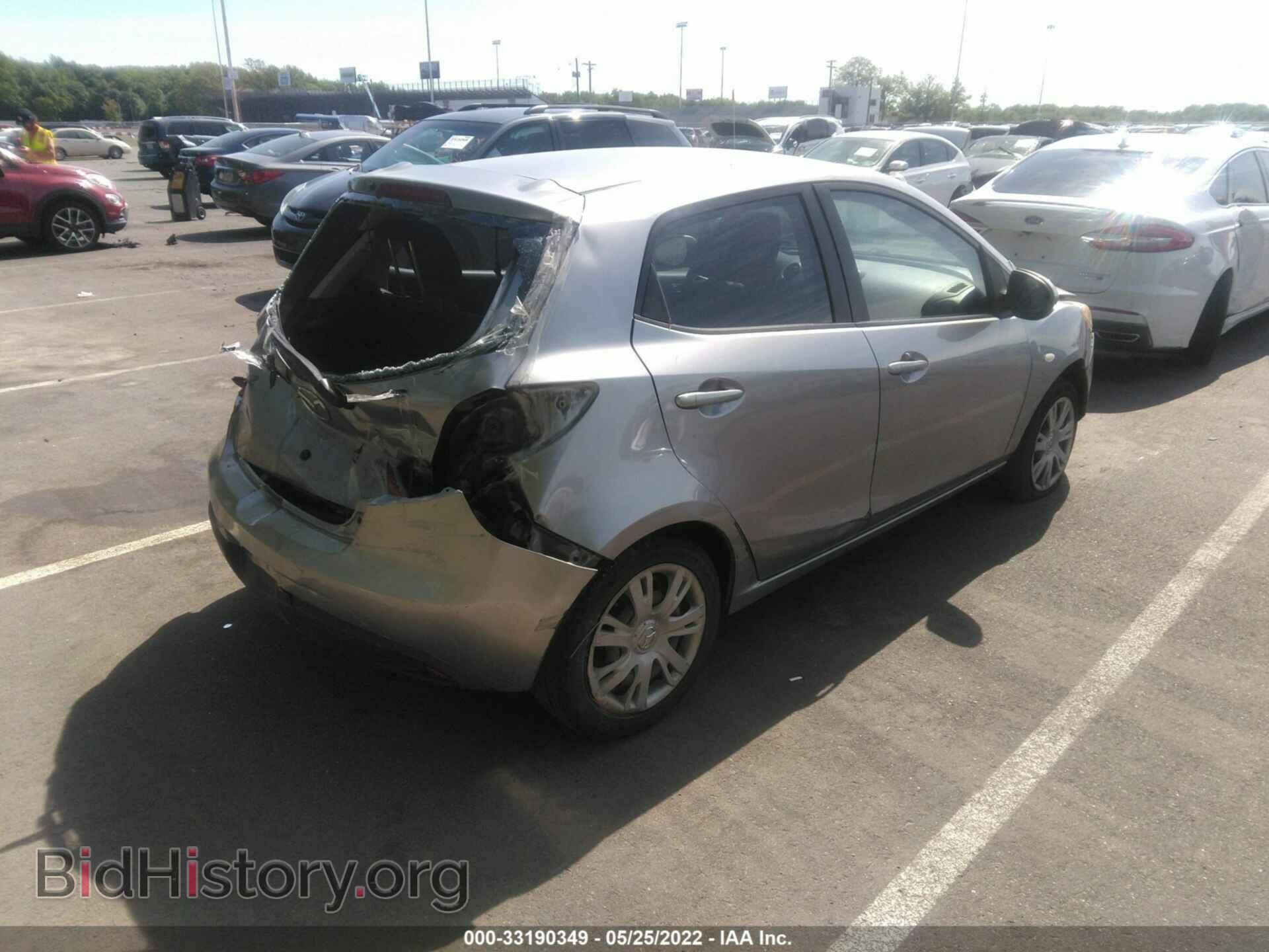 2012 MAZDA MAZDA2 - VIN: JM1DE1KZ9C0141772 - Фото 4