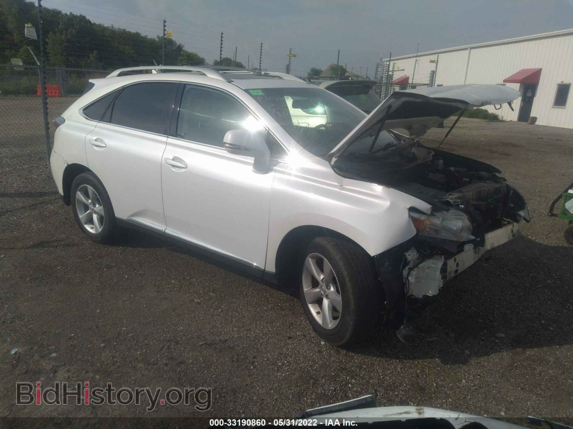 Photo 2T2BK1BA3BC099528 - LEXUS RX 350 2011