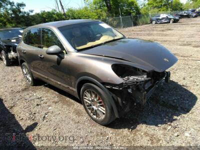 2012 Porsche CAYENNE S, beige — VIN WP1AB2A20CLA50036, IAAI