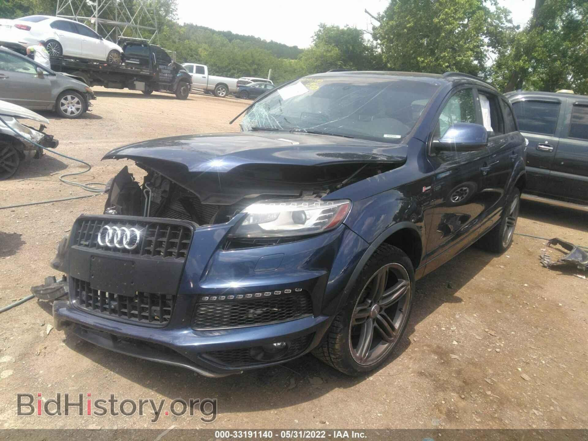 2013 AUDI Q7 - VIN: WA1DGAFE1DD007487 - Фото 2