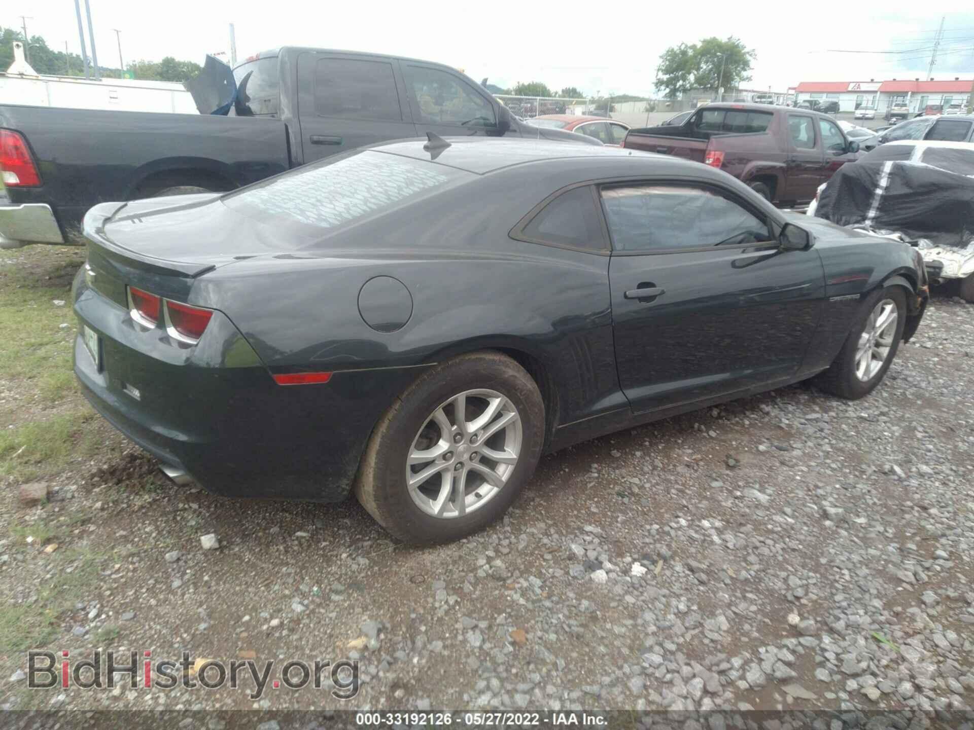 2013 CHEVROLET CAMARO - VIN: 2G1FA1E36D9244370 - Фото 4
