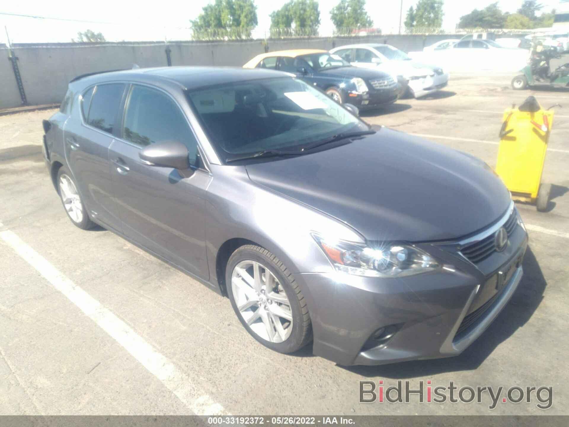 Photo JTHKD5BH5E2198128 - LEXUS CT 200H 2014