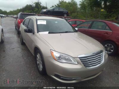2013 Chrysler 200 Limited, золотистый — VIN 1C3CCBCG4DN598504, IAAI