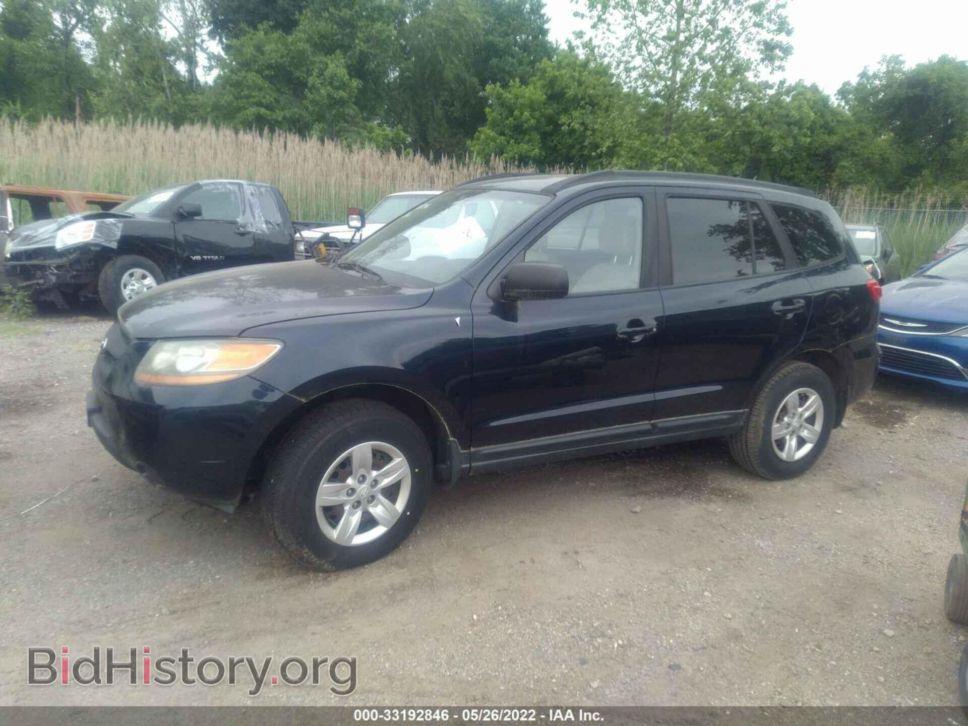 2009 HYUNDAI SANTA FE - VIN: 5NMSG13D99H279955 - Фото 2