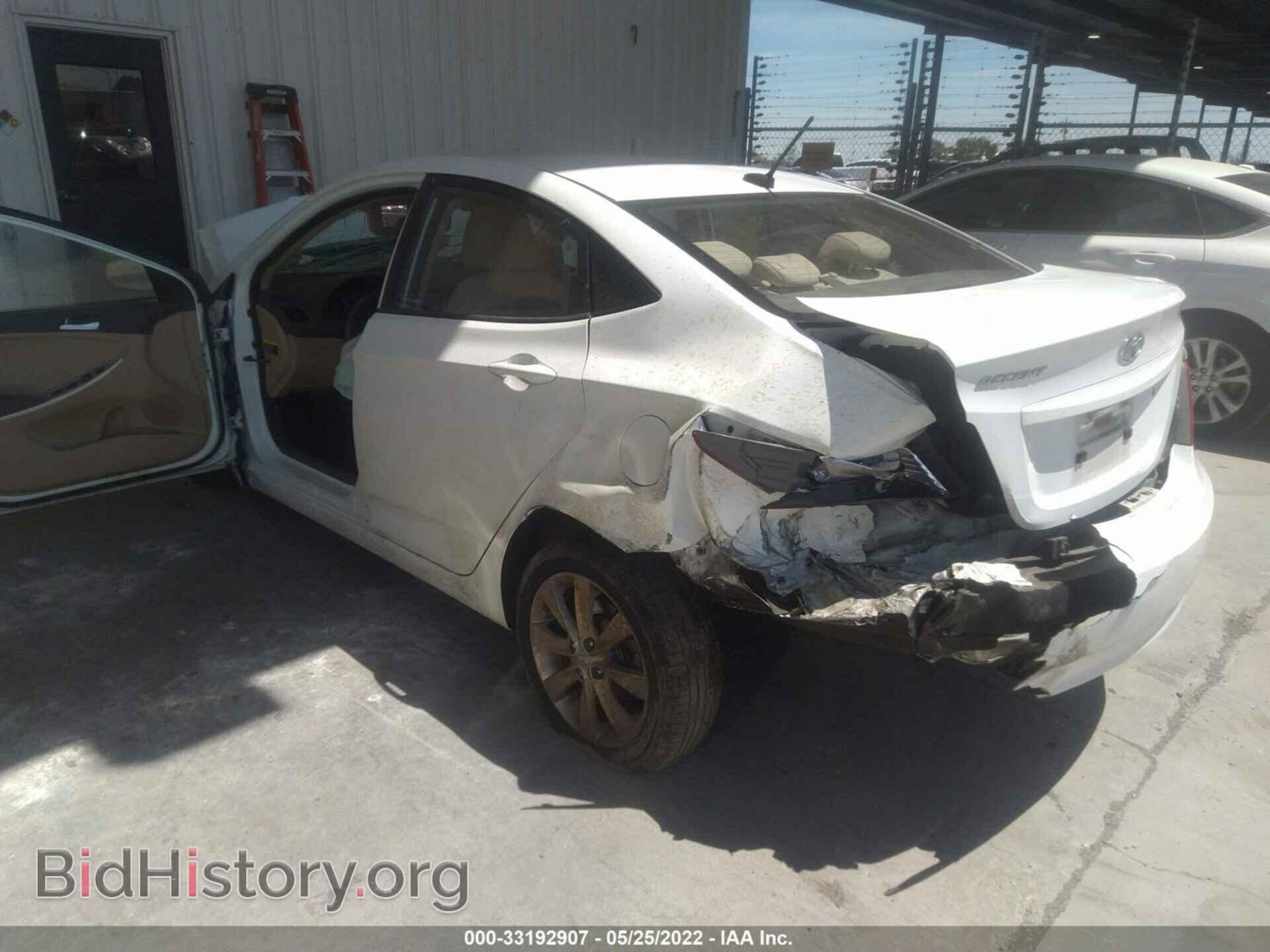 2012 HYUNDAI ACCENT - VIN: KMHCU4AE6CU120767 - Фото 3