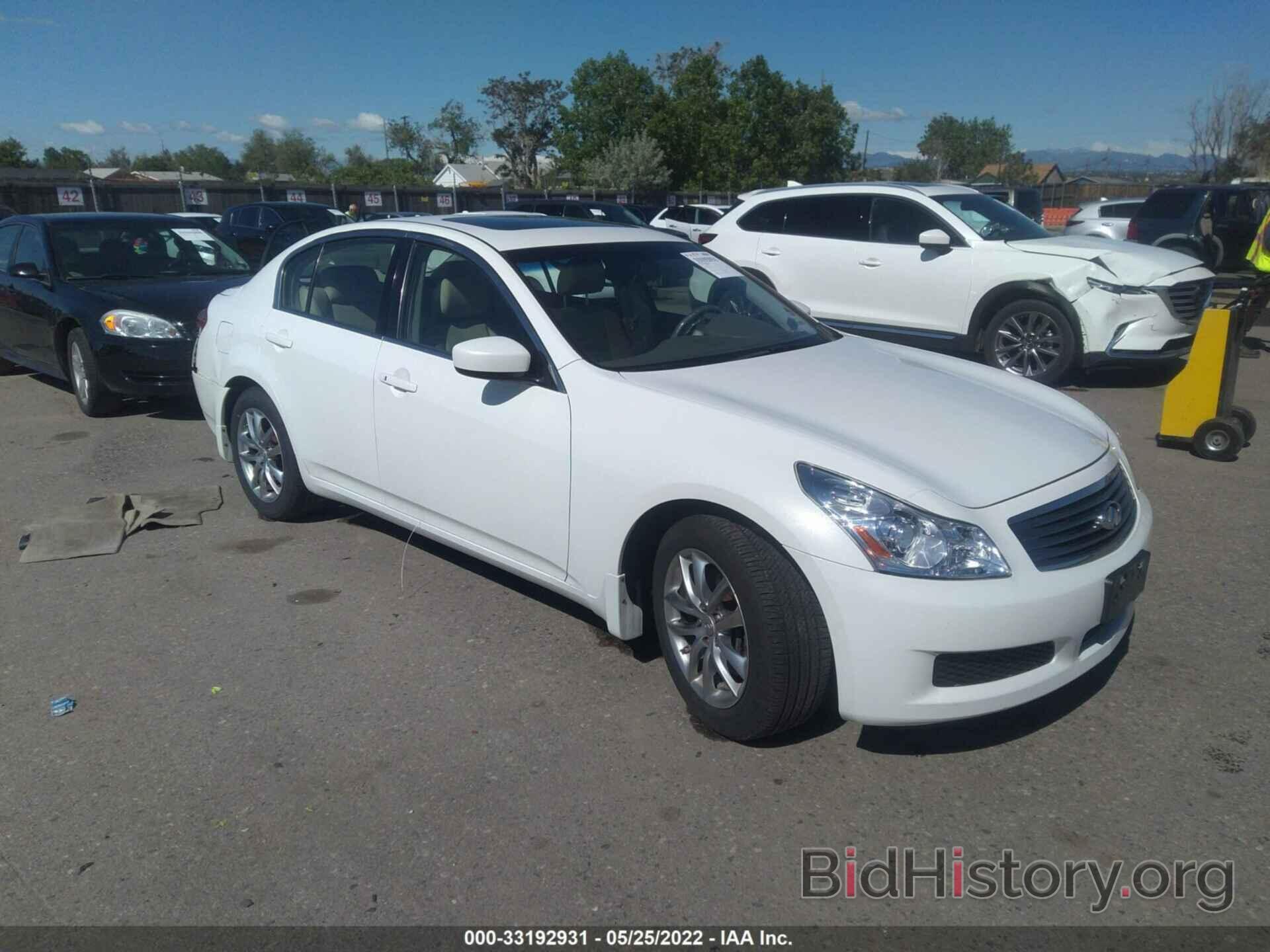 Фотография JNKCV61F39M356922 - INFINITI G37 SEDAN 2009