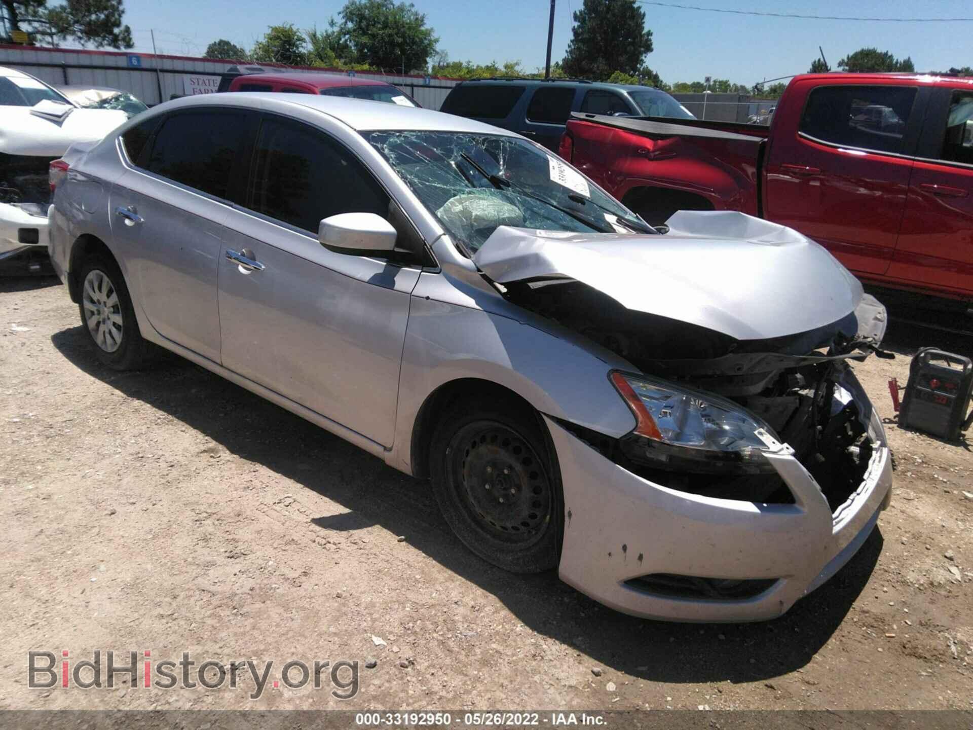 Photo 3N1AB7AP1DL657131 - NISSAN SENTRA 2013