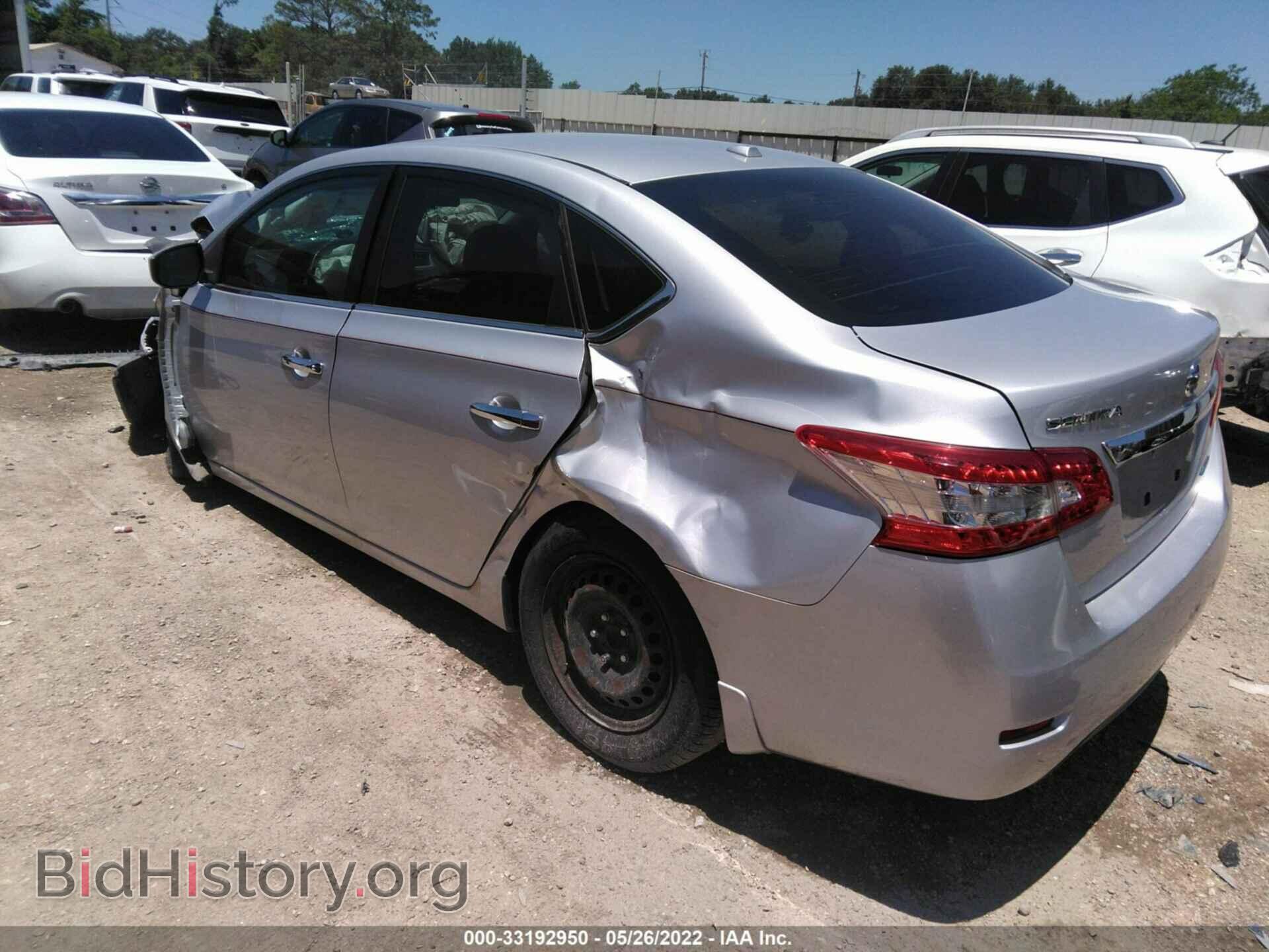 2013 NISSAN SENTRA - VIN: 3N1AB7AP1DL657131 - Фото 3