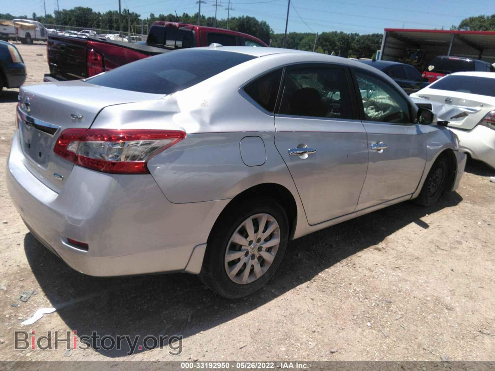 2013 NISSAN SENTRA - VIN: 3N1AB7AP1DL657131 - Фото 4