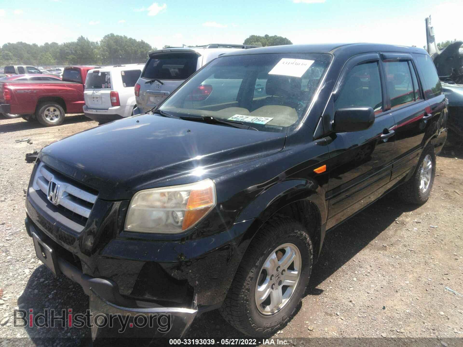 2007 HONDA PILOT - VIN: 5FNYF28167B013969 - Photo 2