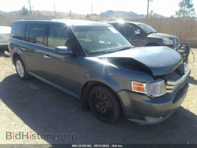 2010 Ford FLEX SEL, синий — VIN 2FMHK6CC8ABD02024, IAAI