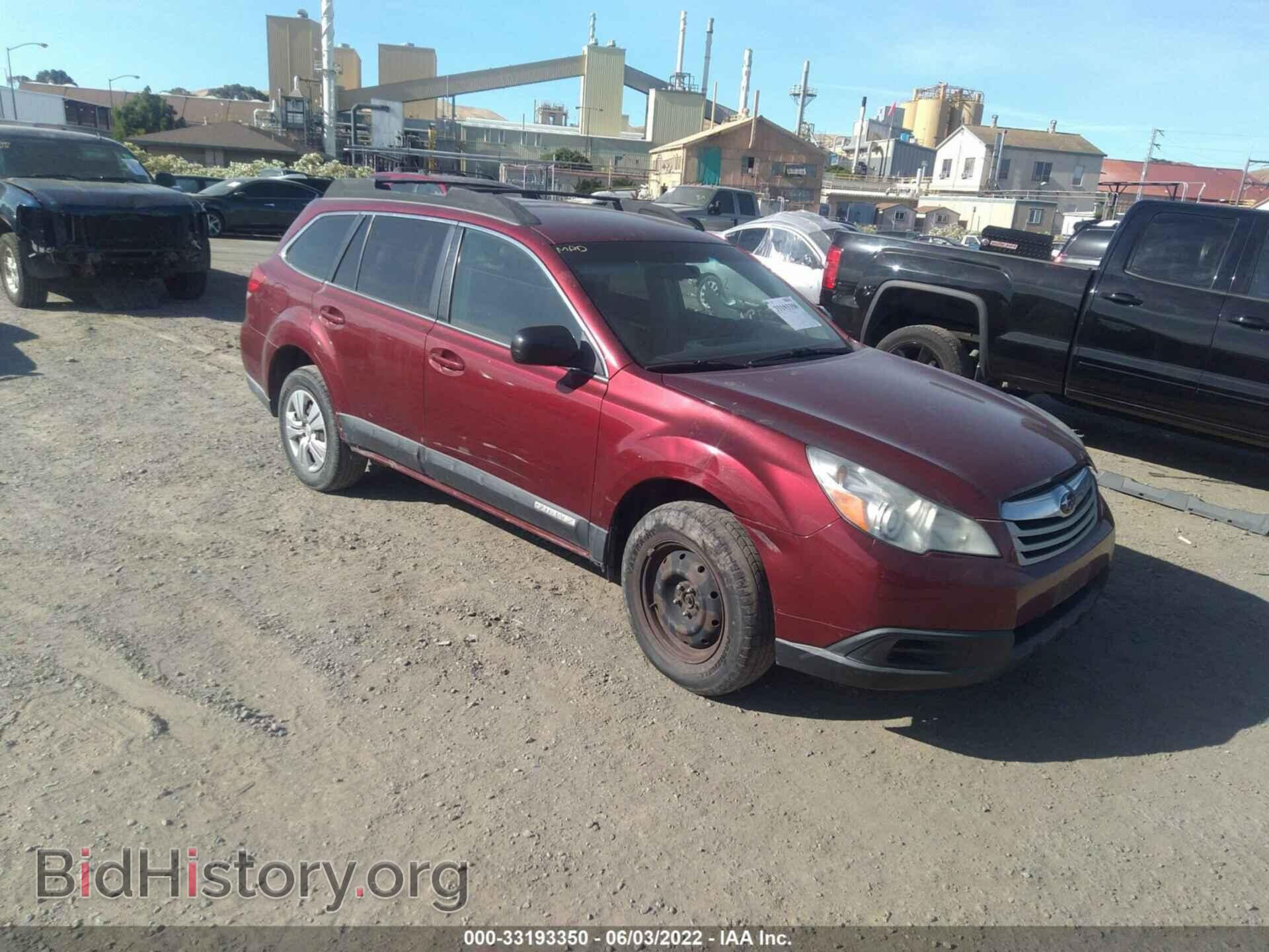 Photo 4S4BRBAC5B3340454 - SUBARU OUTBACK 2011