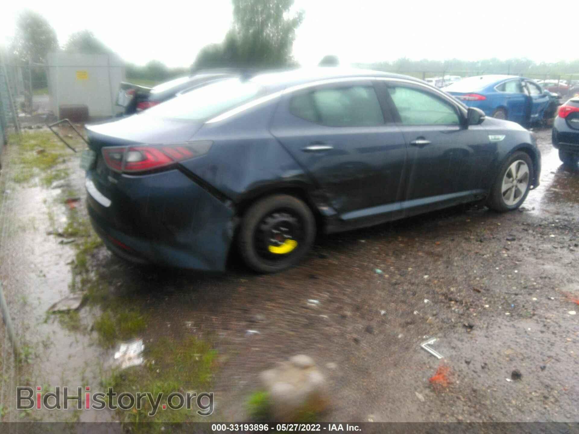 2014 KIA OPTIMA HYBRID - VIN: KNAGN4AD7E5067730 - Фото 4