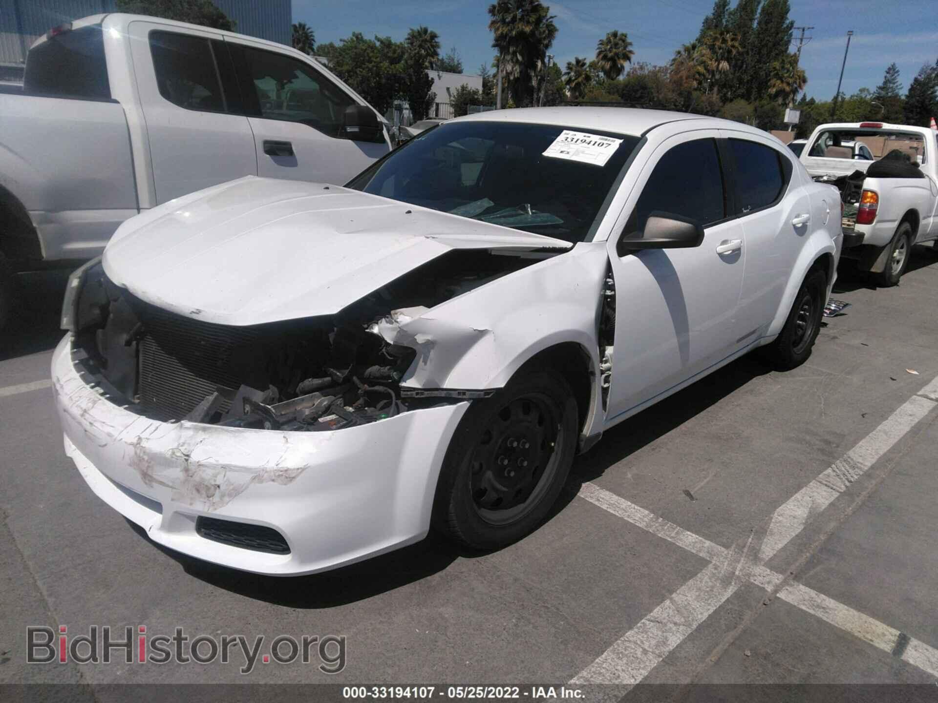 2012 DODGE AVENGER - VIN: 1C3CDZAB3CN259552 - Фото 2