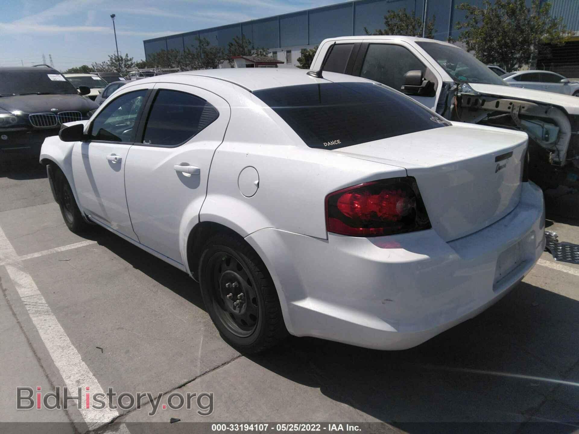 2012 DODGE AVENGER - VIN: 1C3CDZAB3CN259552 - Фото 3