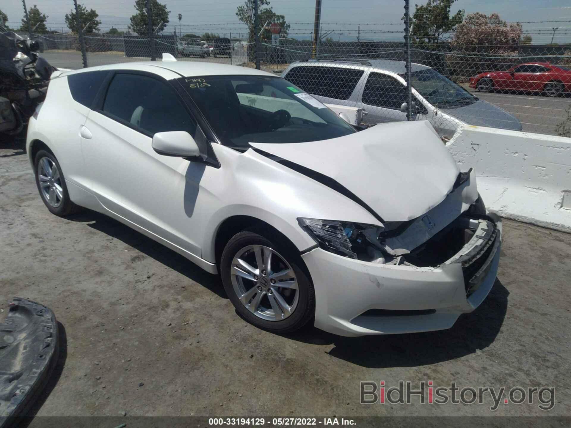 Photo JHMZF1C45CS000674 - HONDA CR-Z 2012