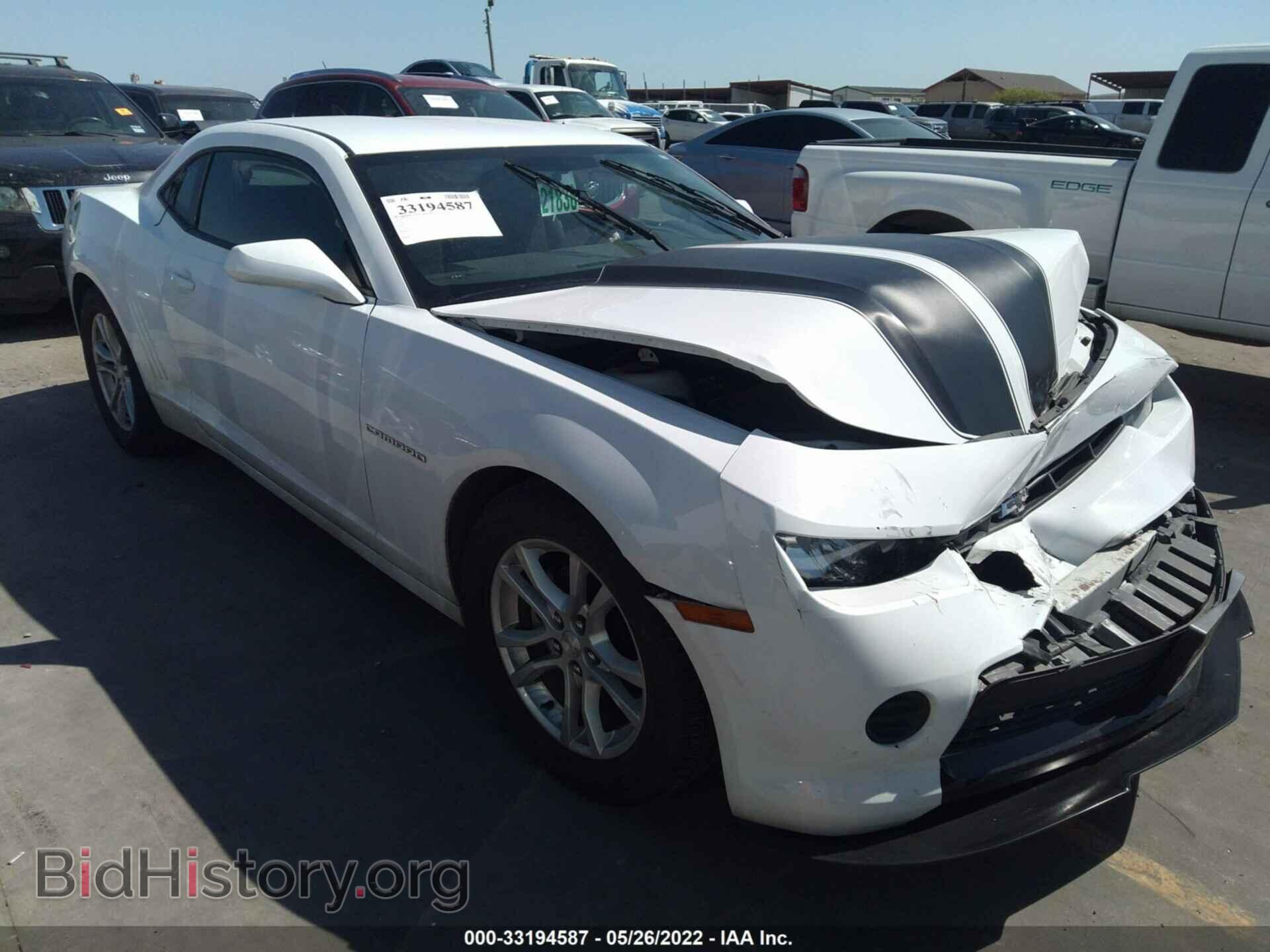 Фотография 2G1FE1E32E9231413 - CHEVROLET CAMARO 2014