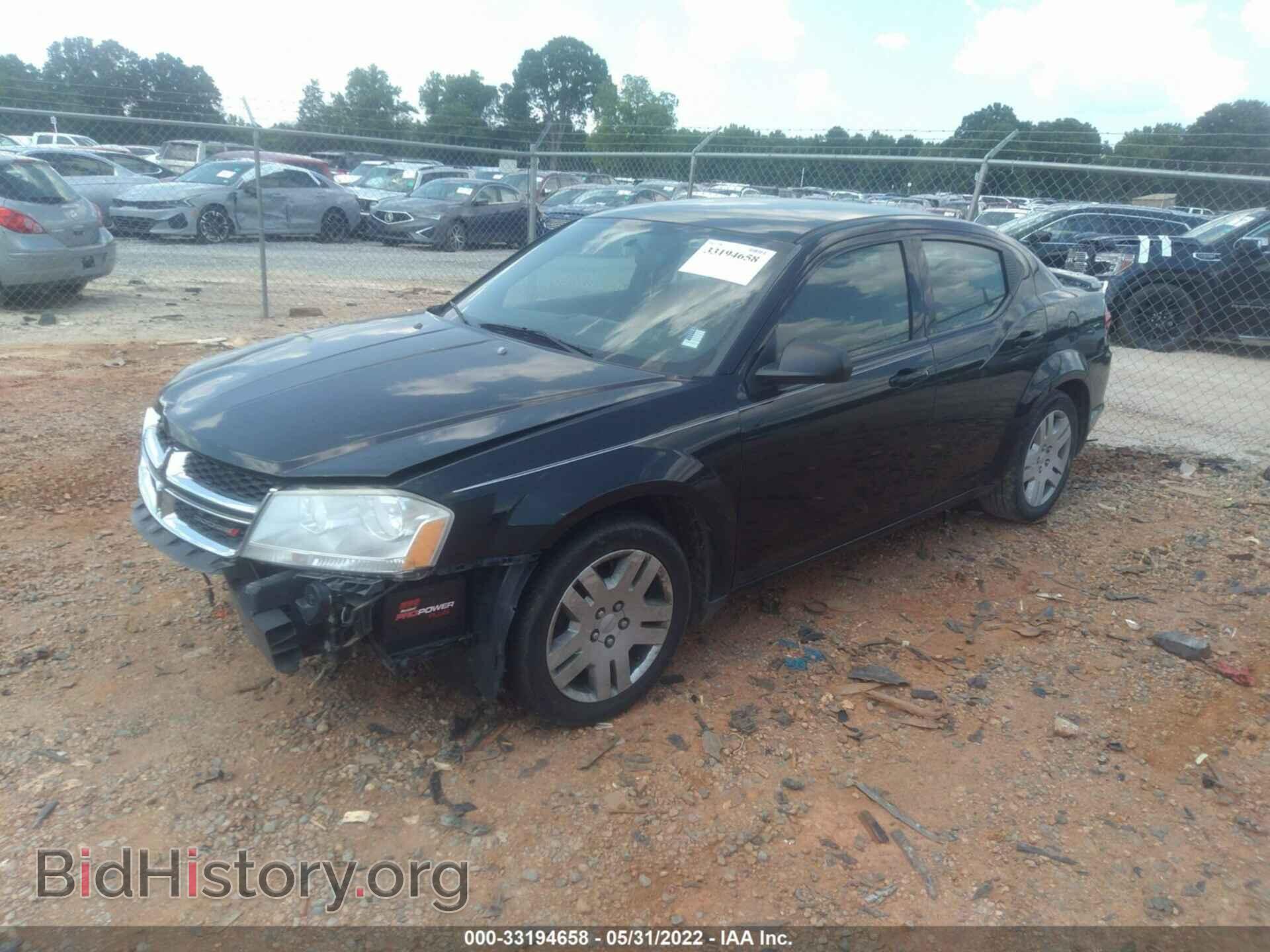 2014 DODGE AVENGER - VIN: 1C3CDZAB3EN116913 - Фото 2