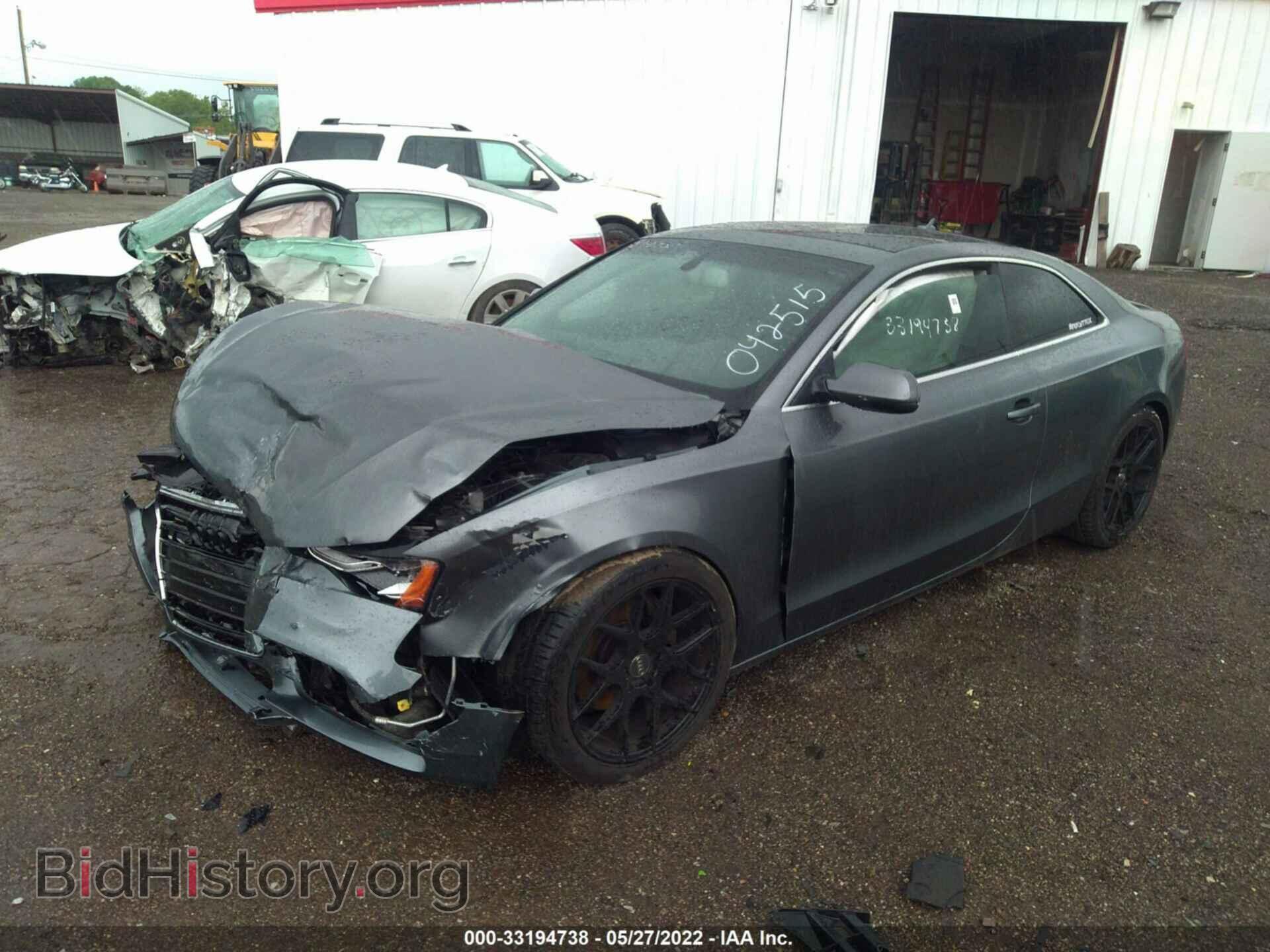 2013 AUDI A5 - VIN: WAUCFAFR4DA042515 - Фото 2
