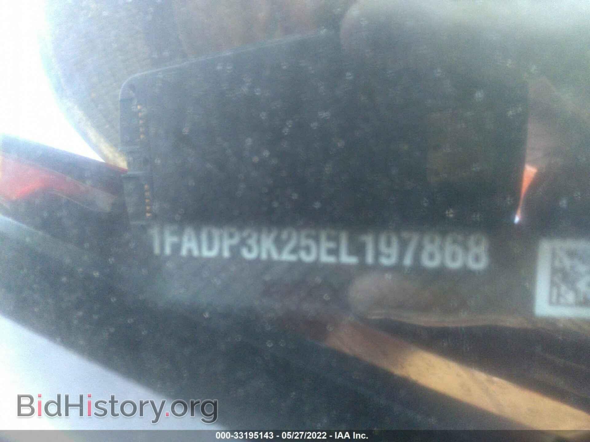 2014 FORD FOCUS - VIN: 1FADP3K25EL197868 - Фото 9