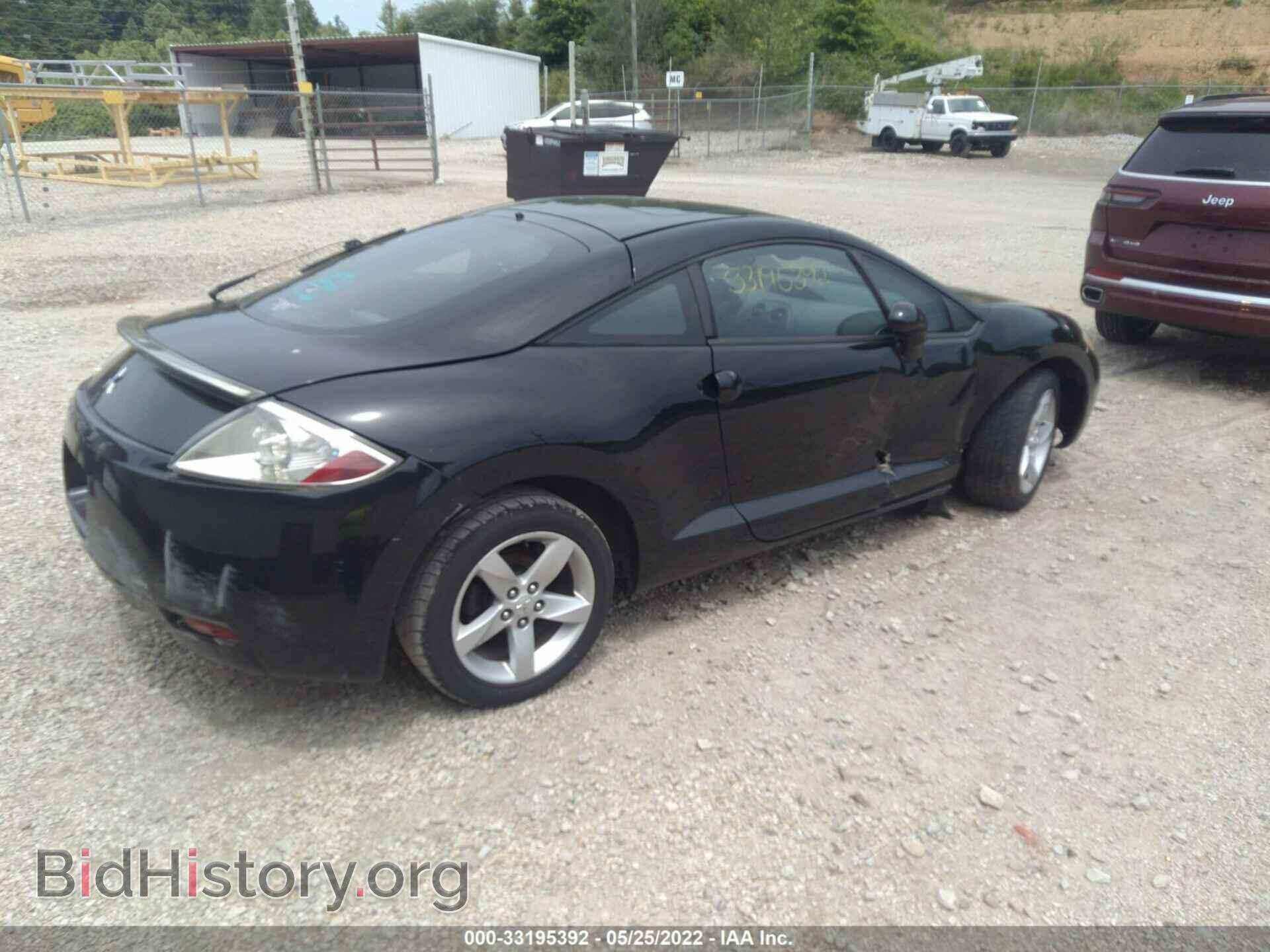 2007 MITSUBISHI ECLIPSE - VIN: 4A3AK24F07E012412 - Photo 4