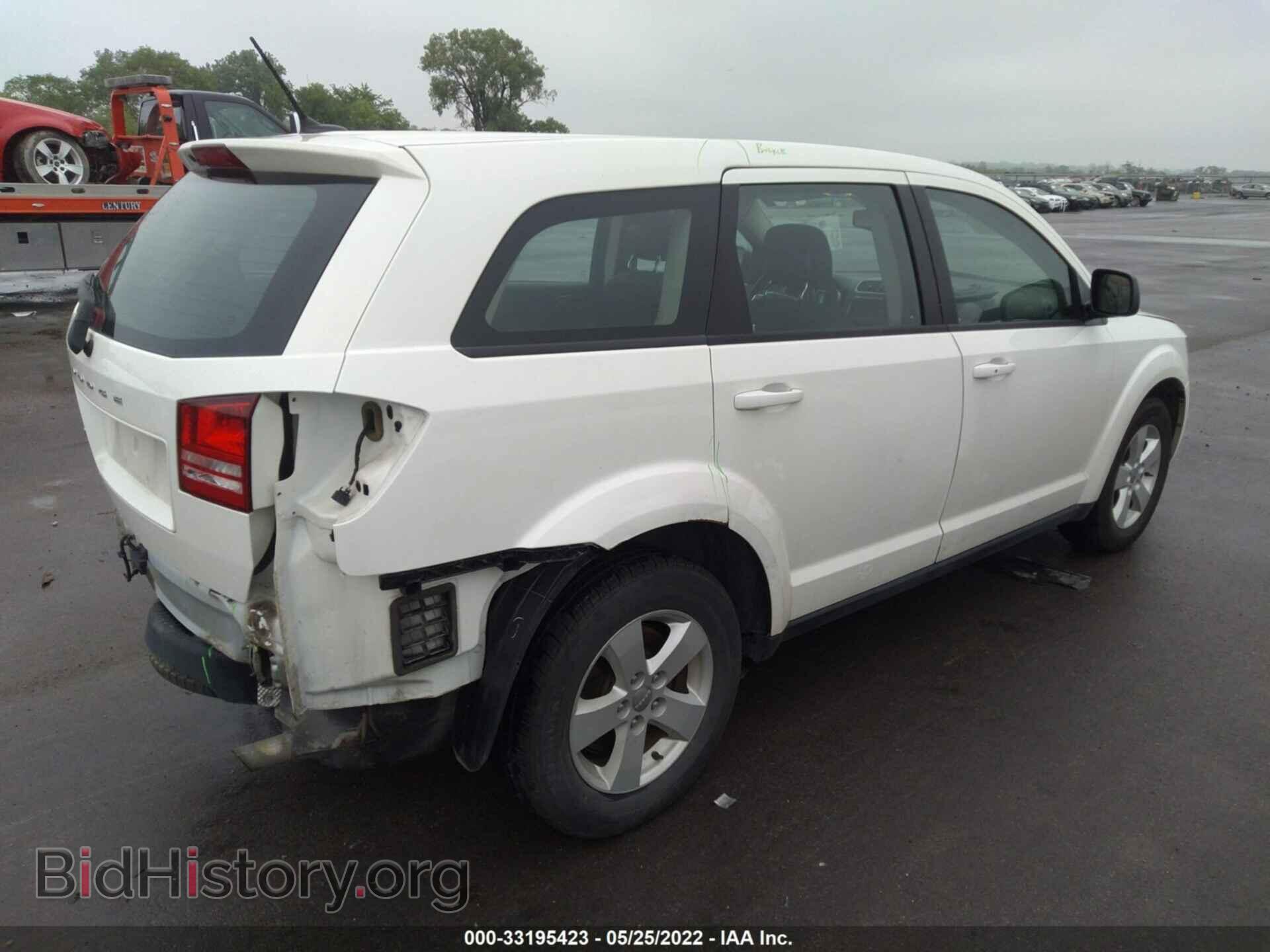 2013 DODGE JOURNEY - VIN: 3C4PDCAB2DT560793 - Фото 4