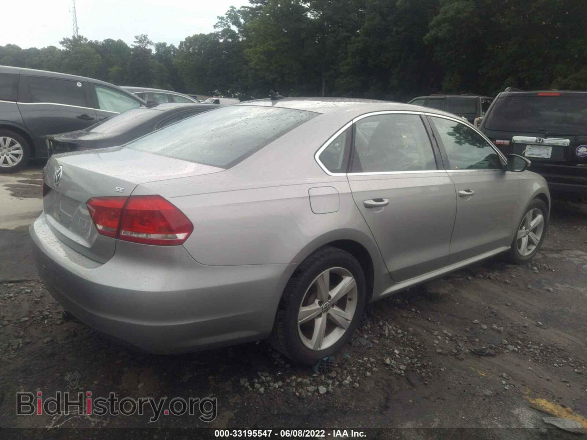 2012 VOLKSWAGEN PASSAT - VIN: 1VWBP7A33CC002413 - Фото 4