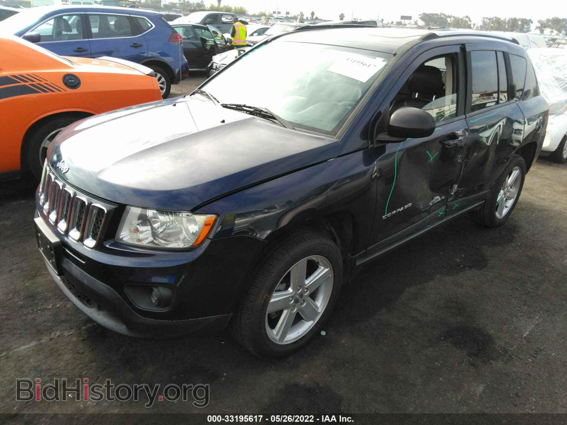 2012 JEEP COMPASS - VIN: 1C4NJDCB4CD632861 - Фото 2