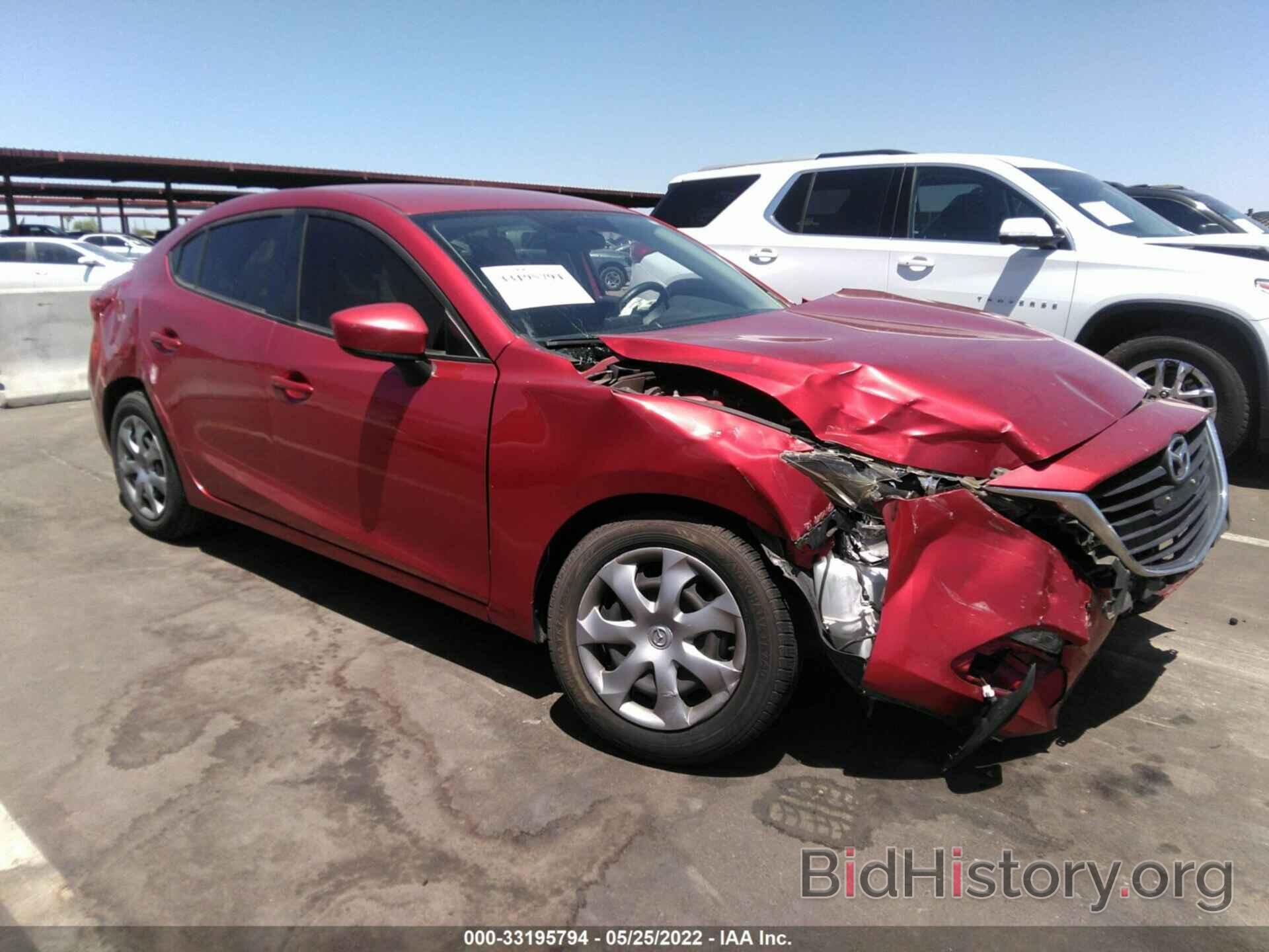 Photo JM1BM1U74E1197590 - MAZDA MAZDA3 2014