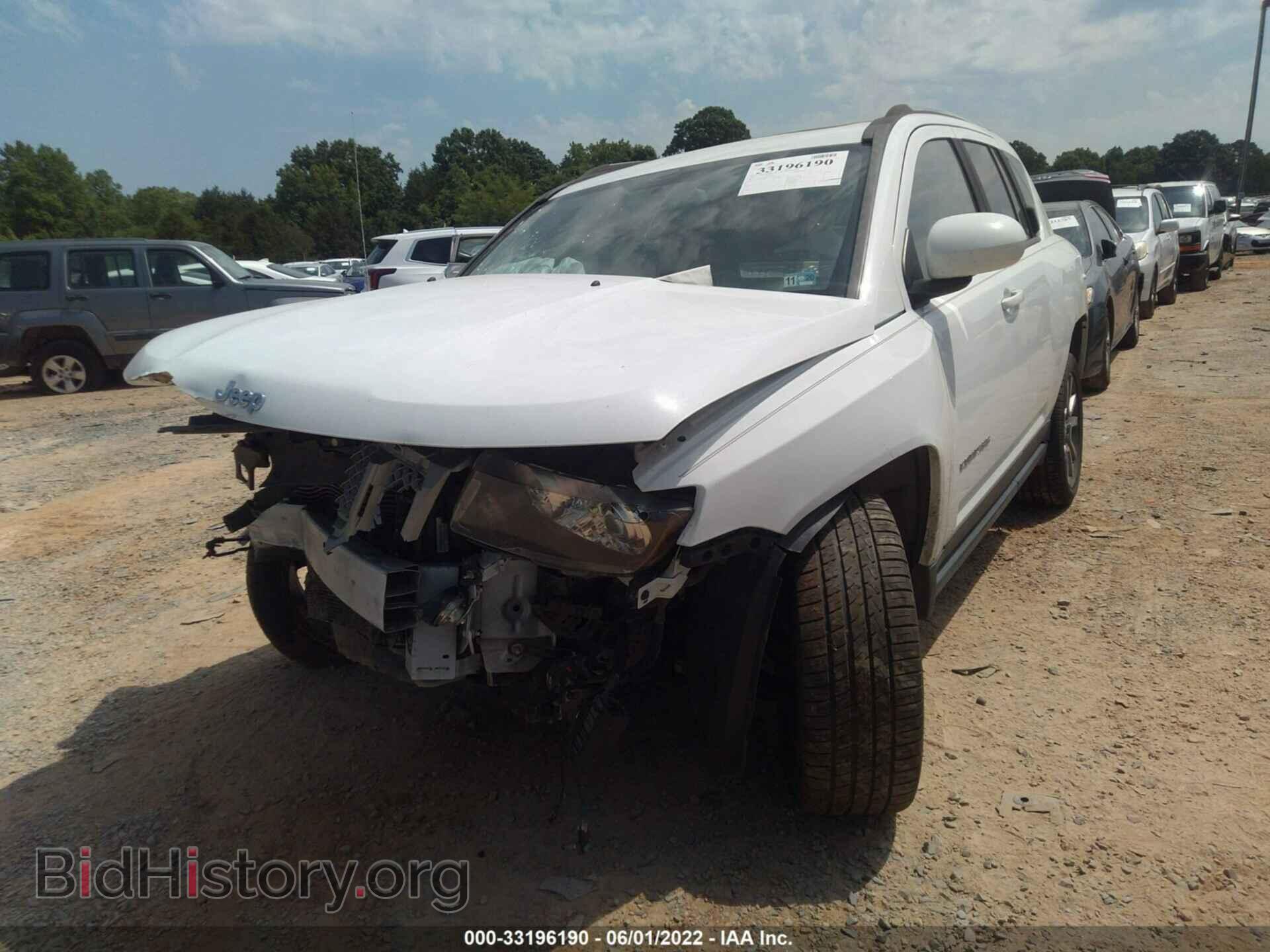2015 JEEP COMPASS - VIN: 1C4NJDCB0FD371216 - Фото 2