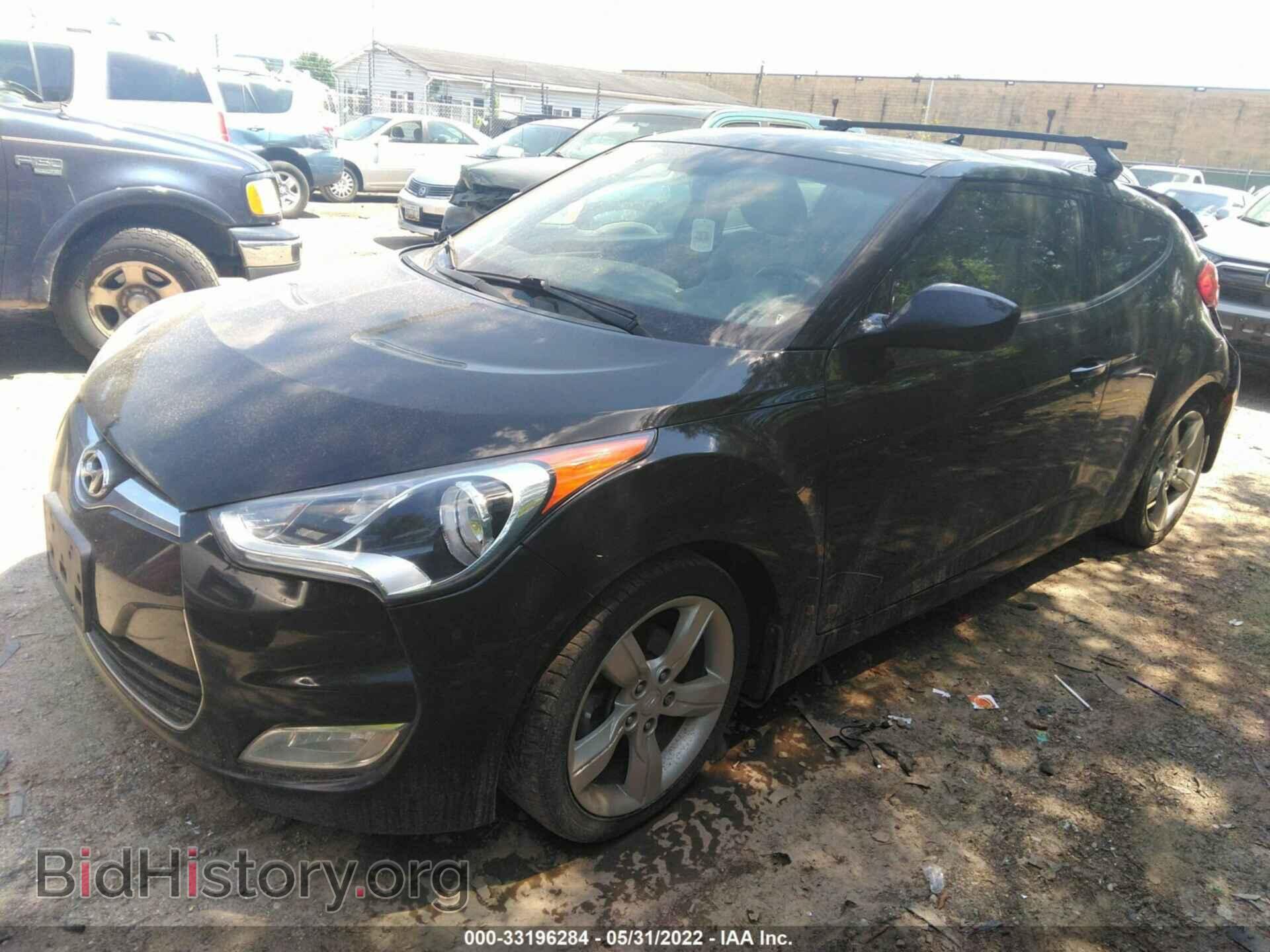 2014 HYUNDAI VELOSTER - VIN: KMHTC6AD9EU183600 - Фото 2