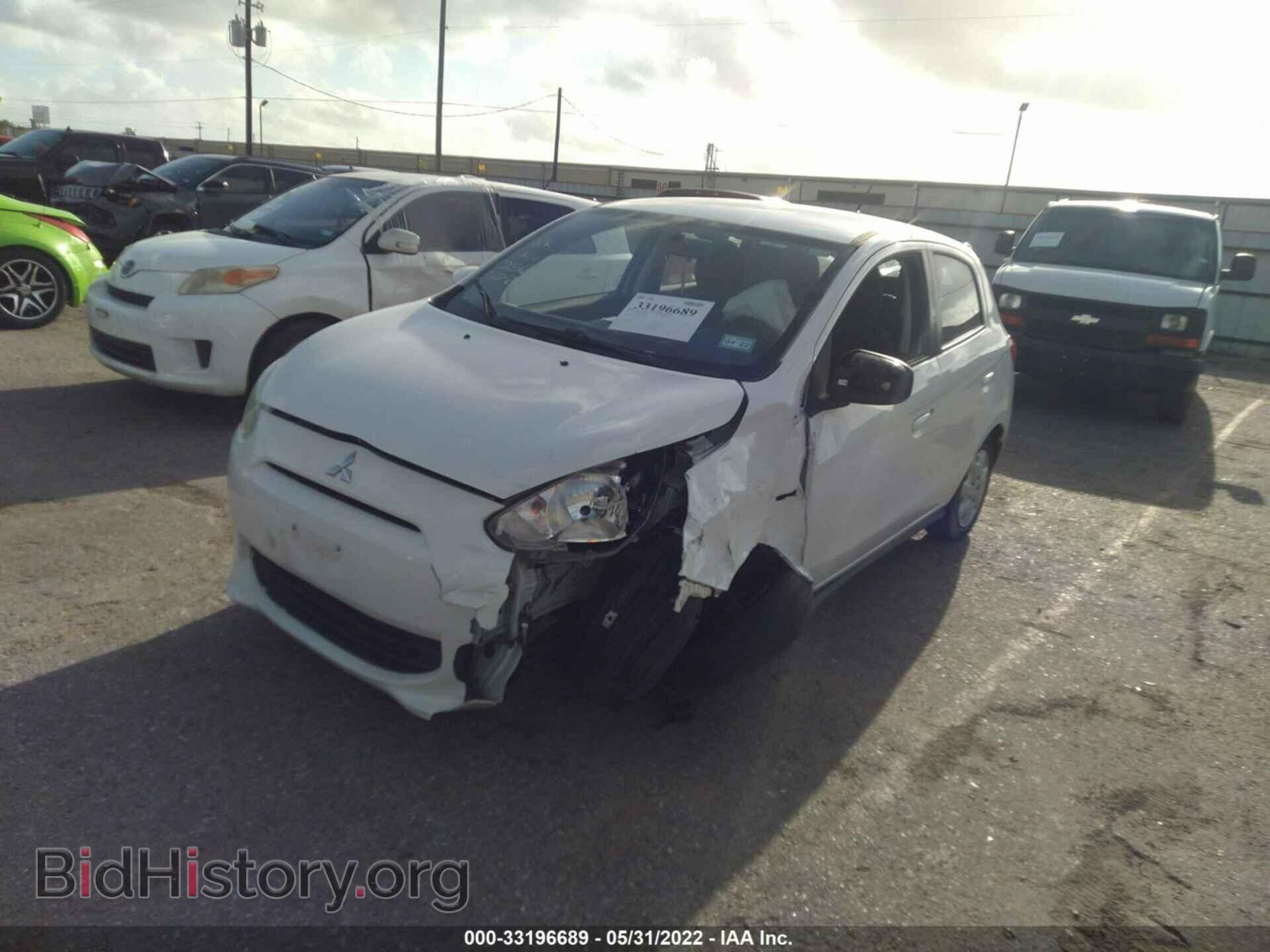 2015 MITSUBISHI MIRAGE - VIN: ML32A3HJ1FH050214 - Фото 2
