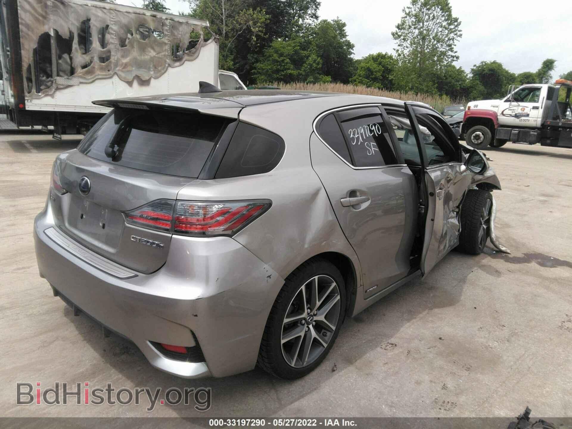 2017 LEXUS CT - VIN: JTHKD5BH4H2290657 - Photo 4
