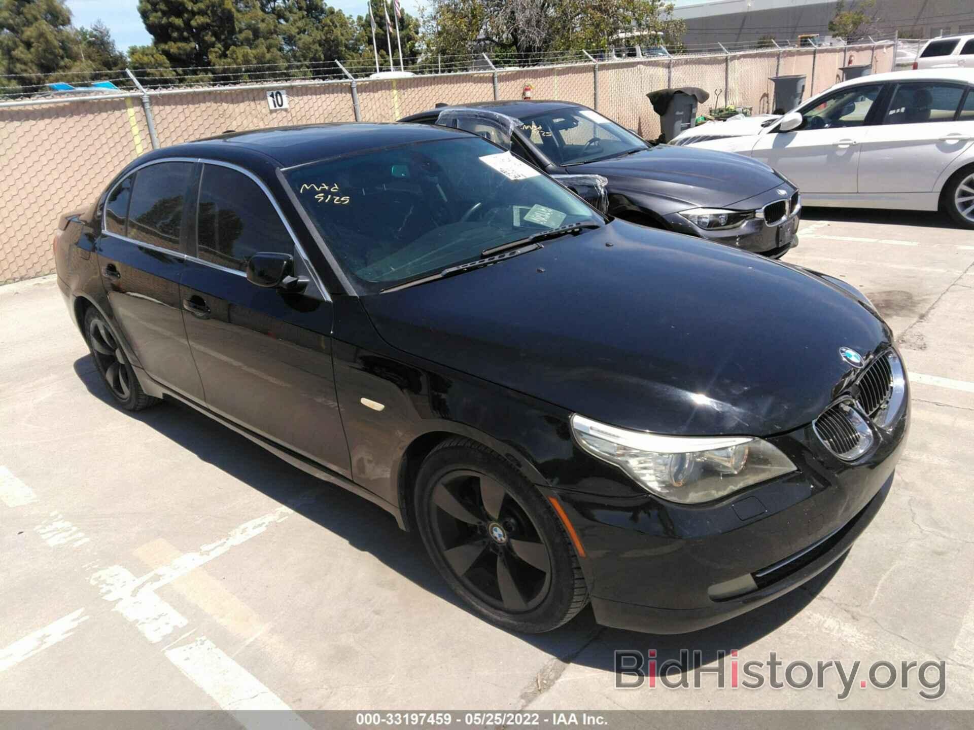 Photo WBANU53558CT03734 - BMW 5 SERIES 2008