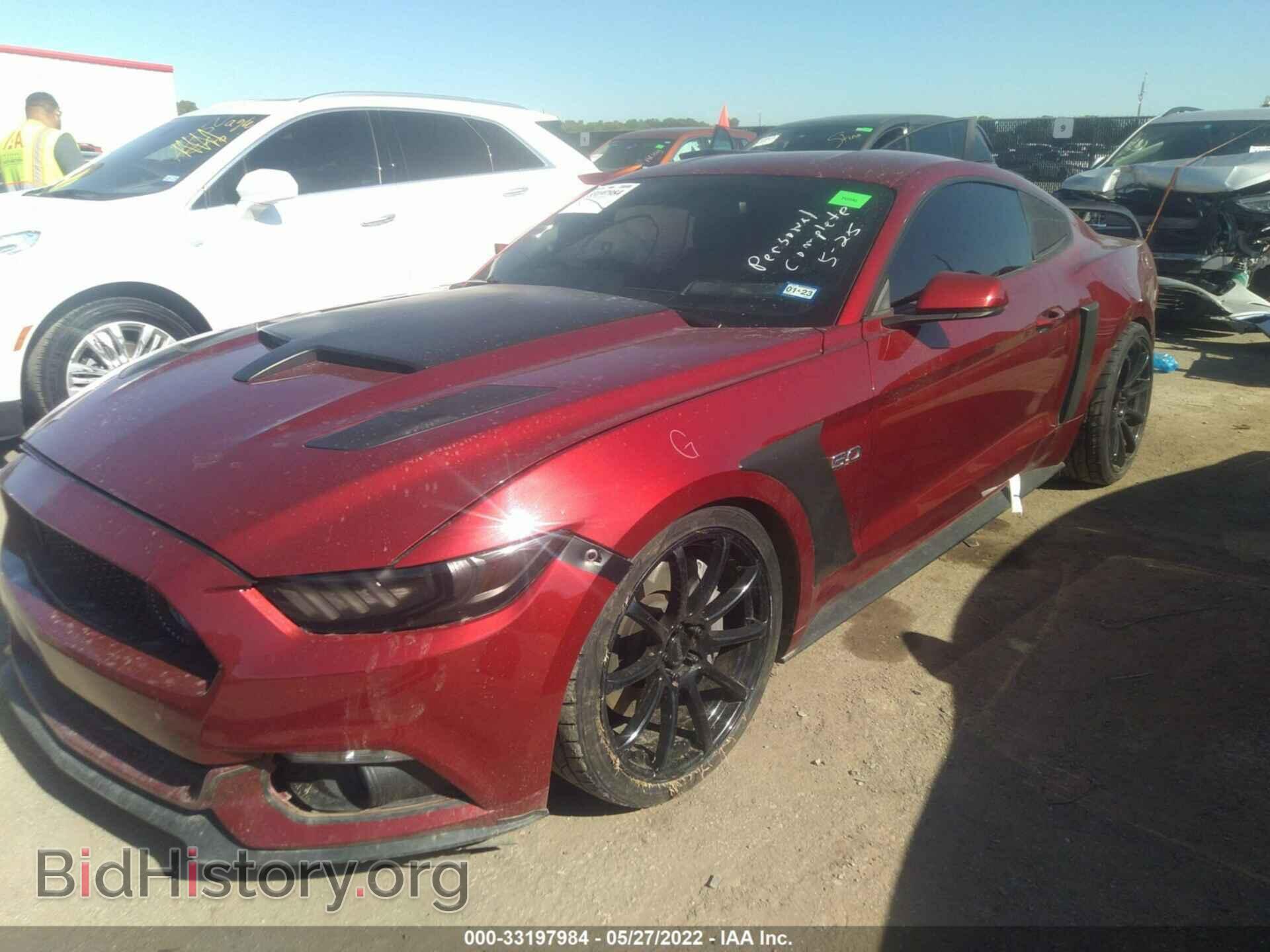 2015 FORD MUSTANG - VIN: 1FA6P8CF2F5345214 - Фото 2
