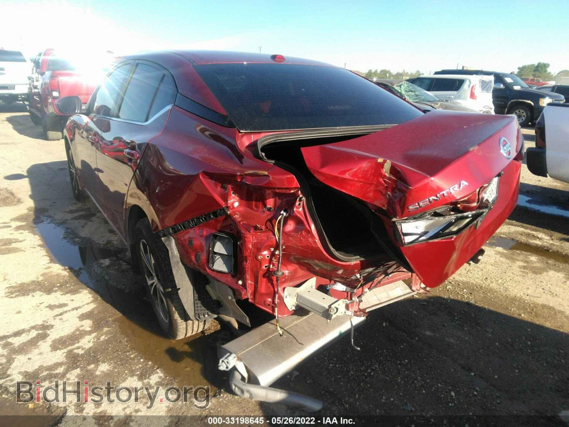 2021 NISSAN SENTRA - VIN: 3N1AB8CV6MY323763 - Фото 3