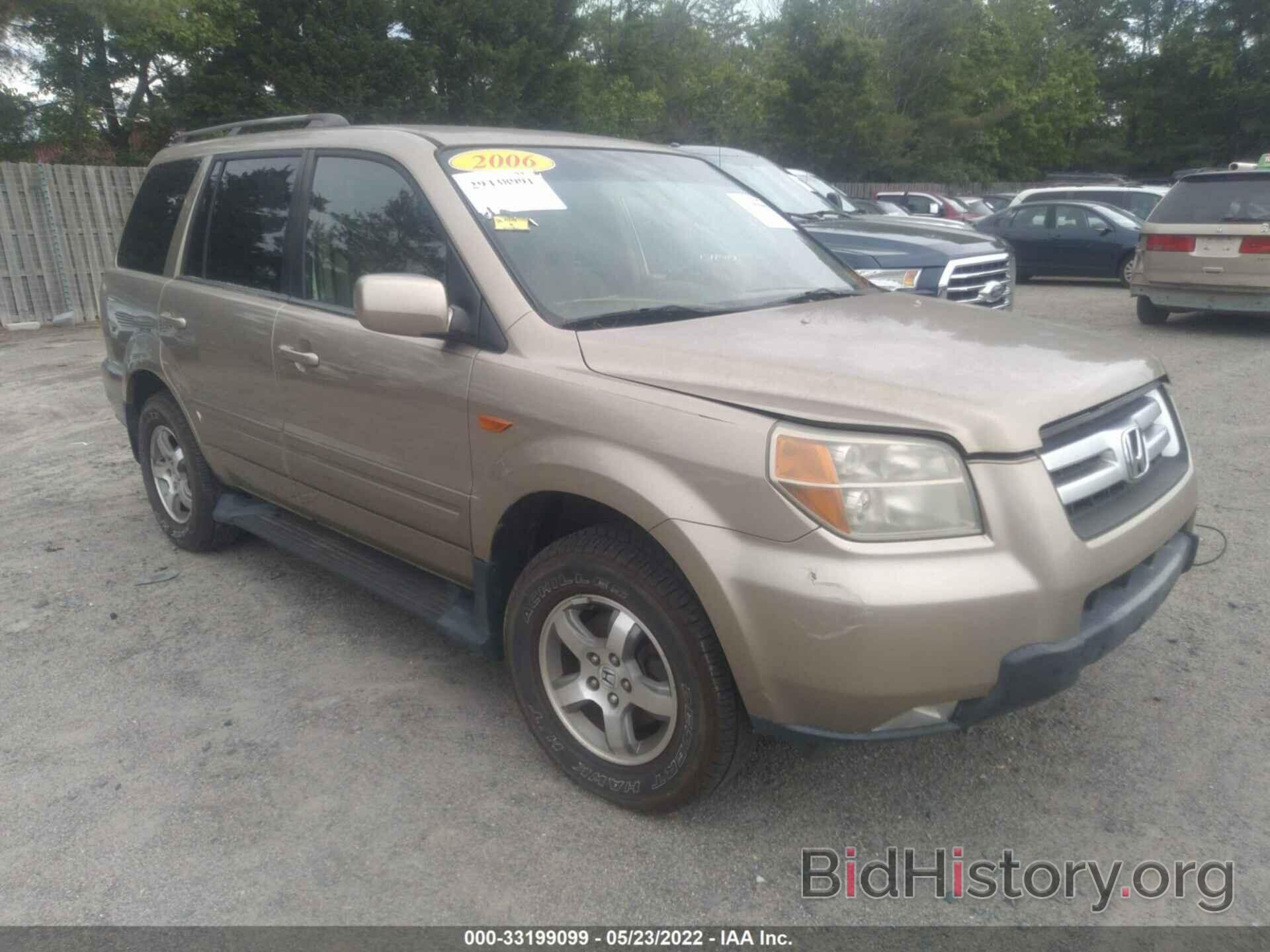 Photo 5FNYF28436B002825 - HONDA PILOT 2006