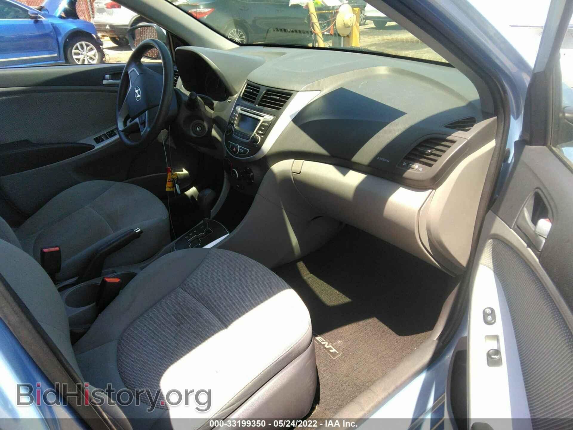 2014 HYUNDAI ACCENT - VIN: KMHCT5AE4EU179439 - Фото 5