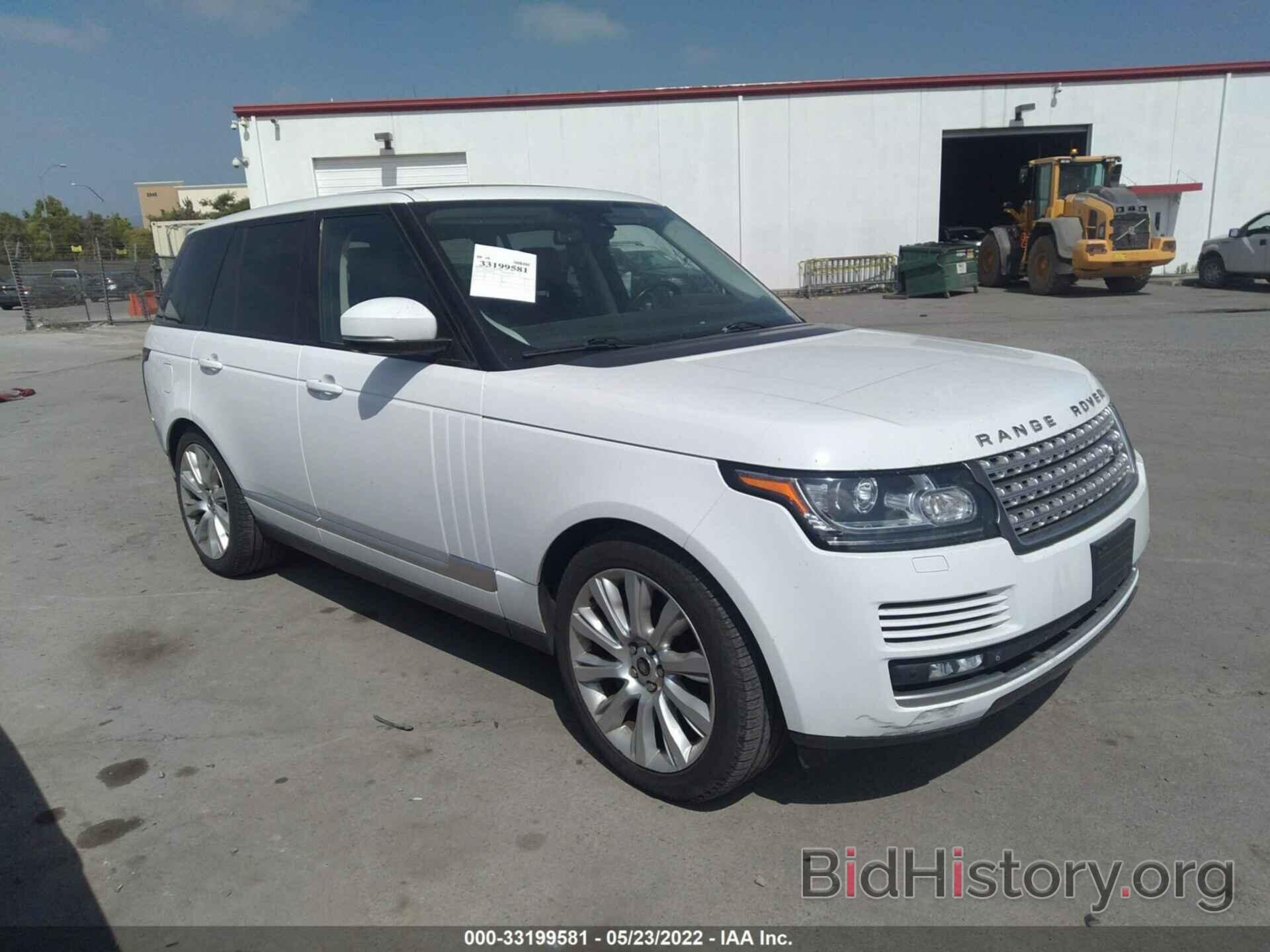 Photo SALGS2EF0EA130999 - LAND ROVER RANGE ROVER 2014