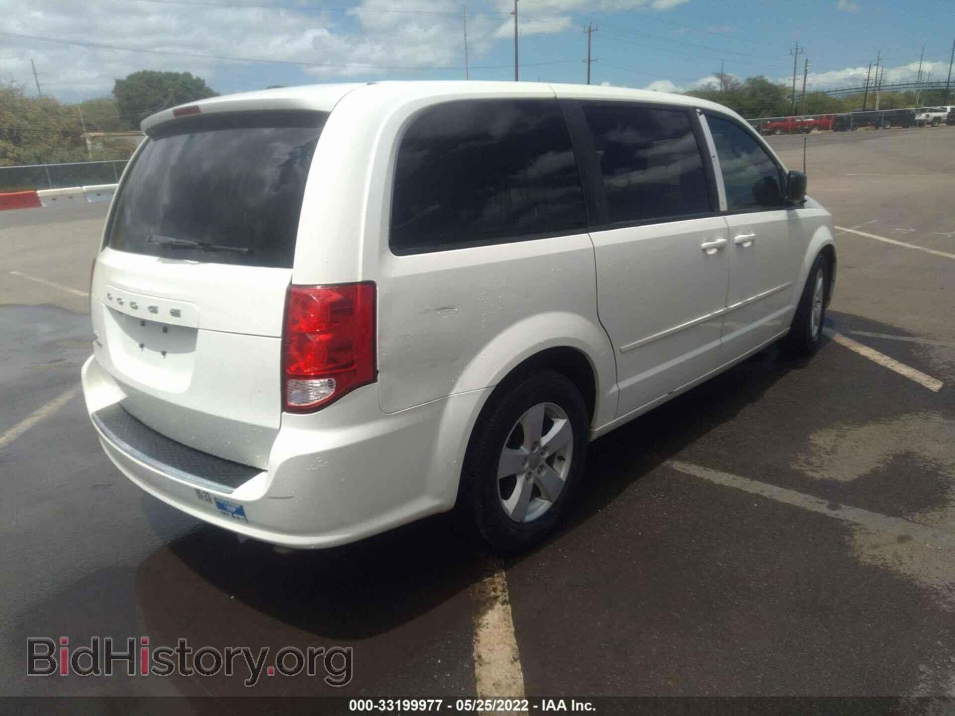 2013 DODGE GRAND CARAVAN - VIN: 2C4RDGBG2DR726033 - Фото 4