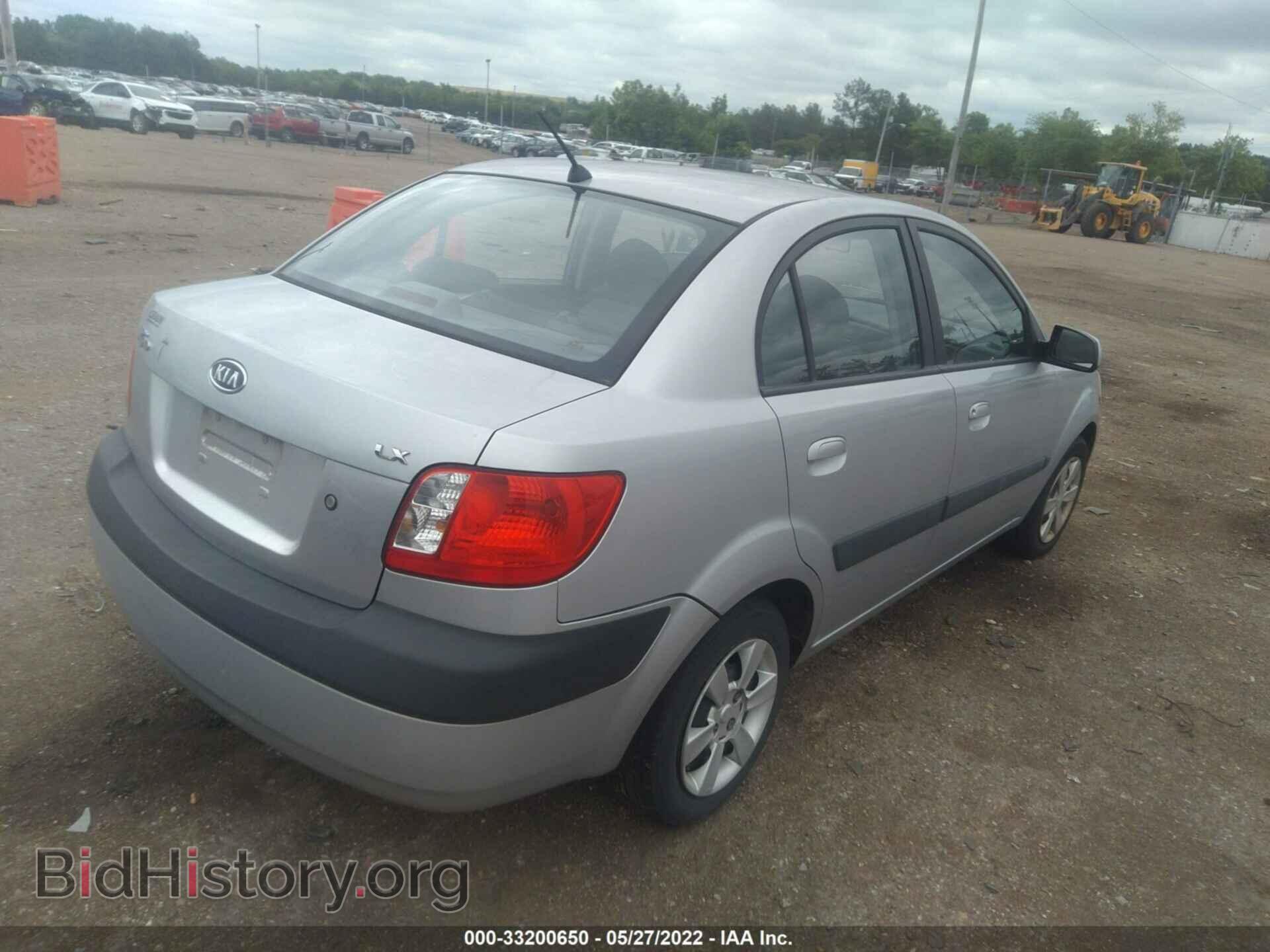 2006 KIA RIO - VIN: KNADE123066064168 - Фото 4