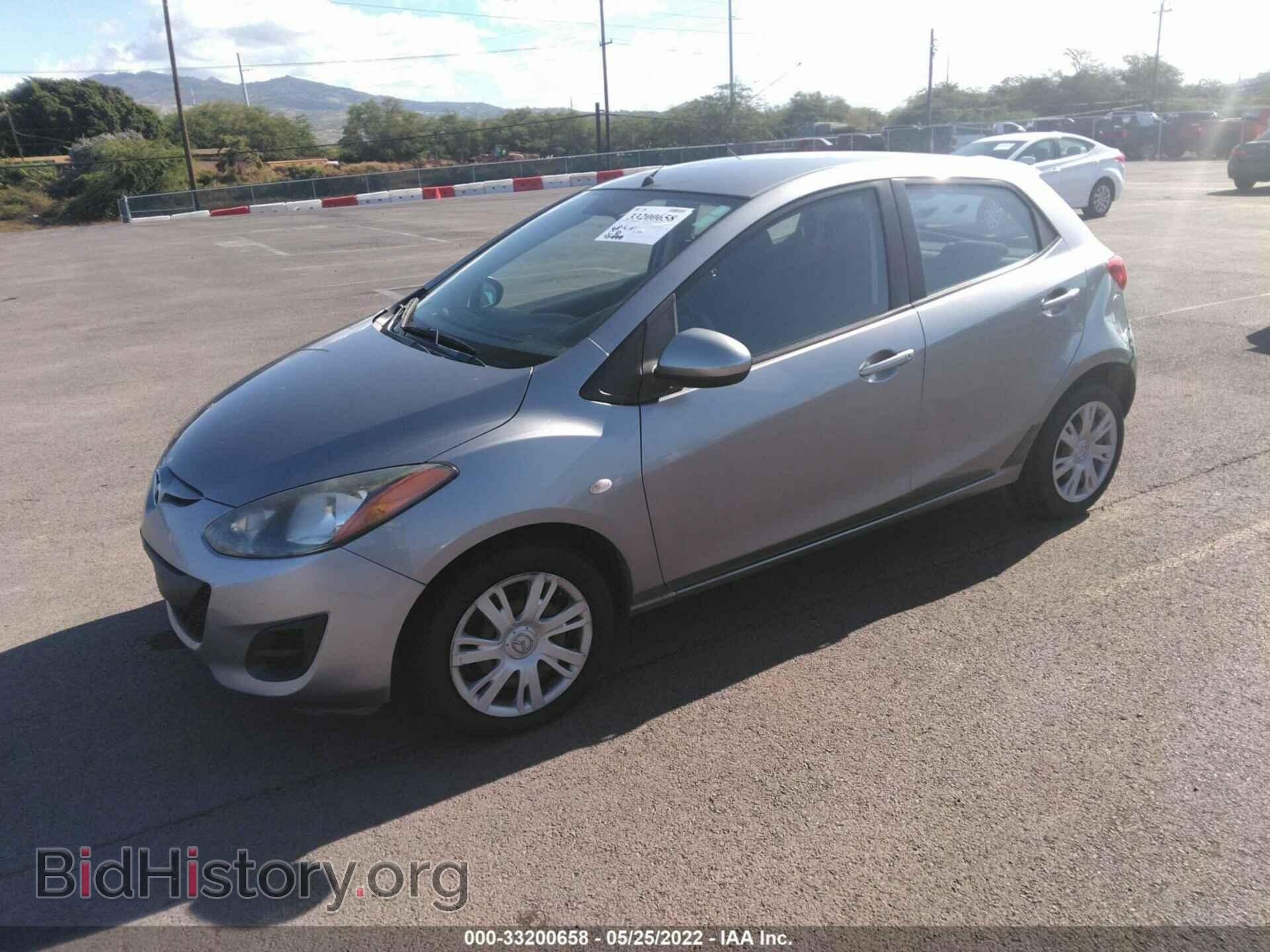 2014 MAZDA MAZDA2 - VIN: JM1DE1KY3E0185535 - Фото 2