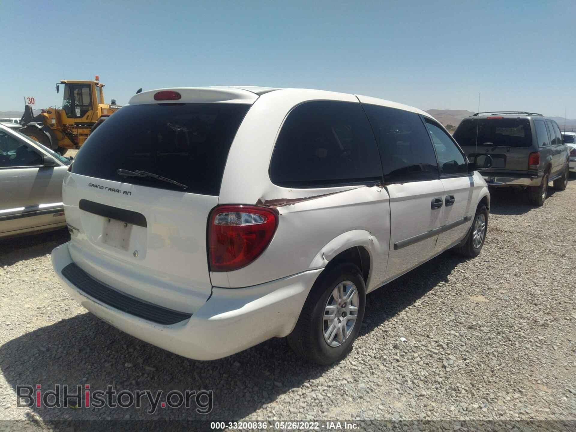 2007 DODGE GRAND CARAVAN - VIN: 1D4GP24E67B141605 - Фото 4