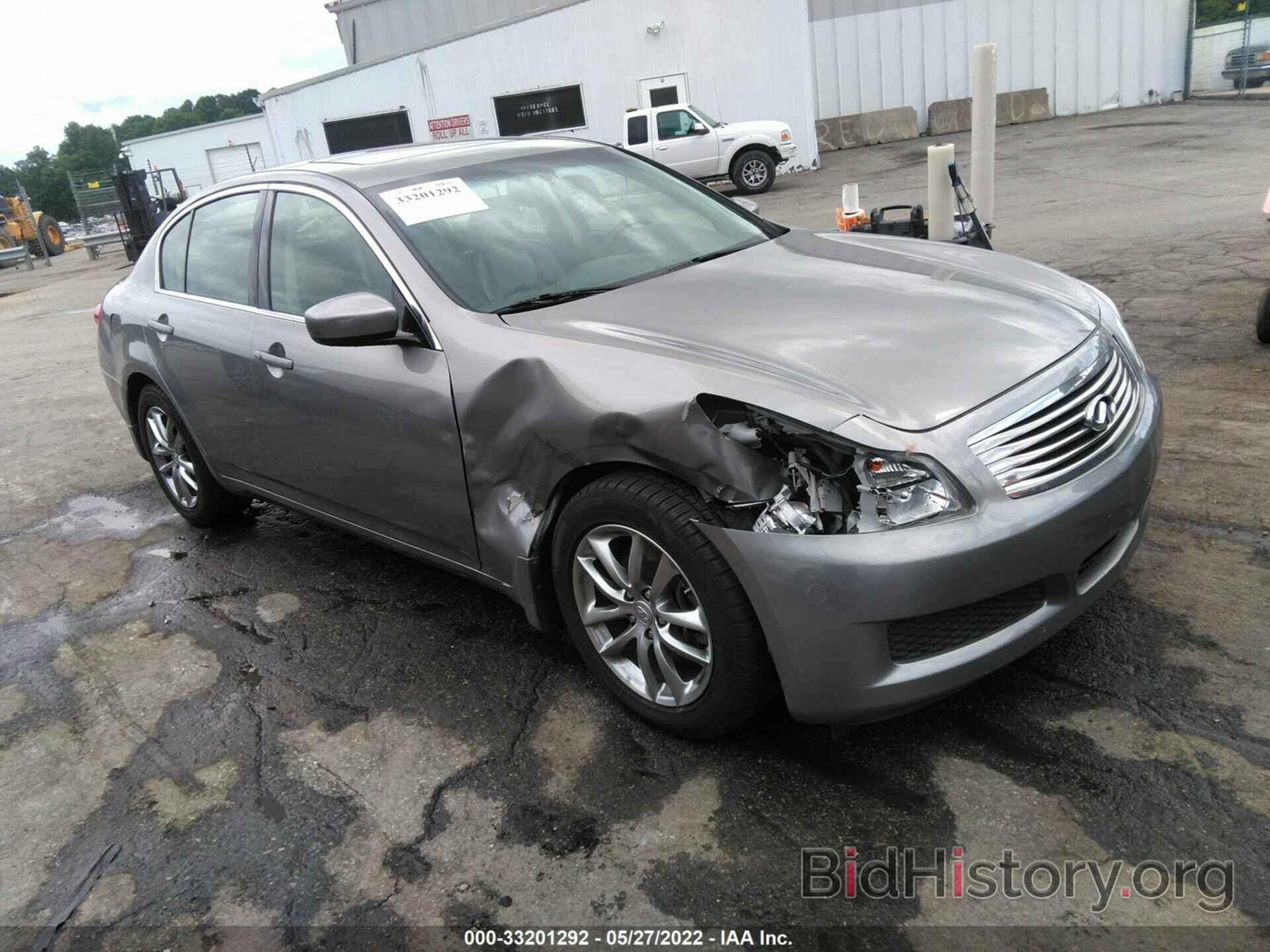 Photo JNKCV61F39M353485 - INFINITI G37 SEDAN 2009